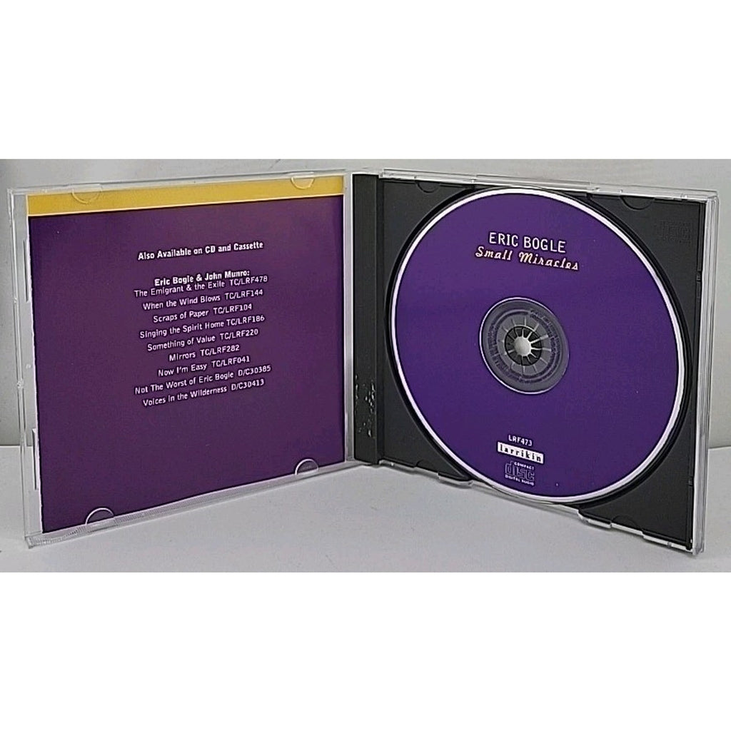 Small Miracles by Eric Bogle (CD, Jun-1997, Greentrax Recordings)