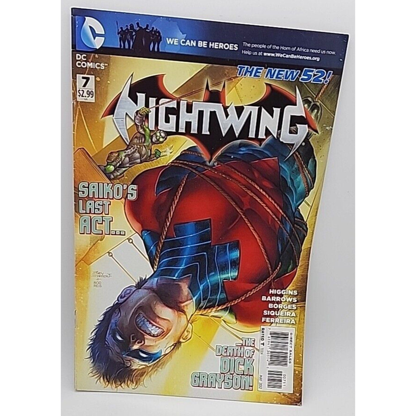 Nightwing Comic Book #7 DC Comics May 2012
