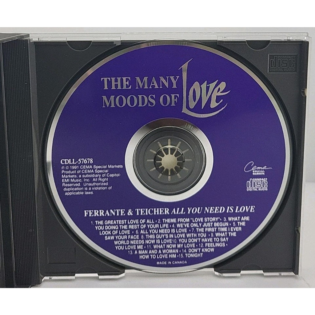 The Many Moods Of Love - Audio CD