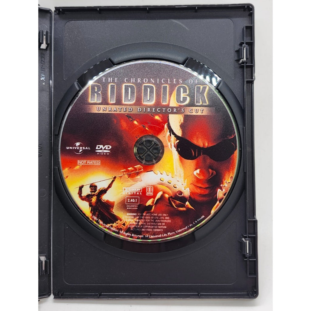 Chronicles of Riddick (DVD, 2004, Unrated Directors Cut - Widescreen)