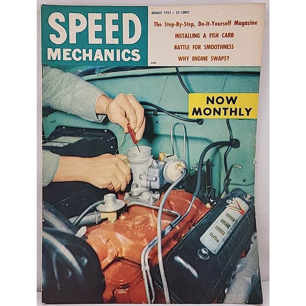 Speed Mechanics Magazine August 1955