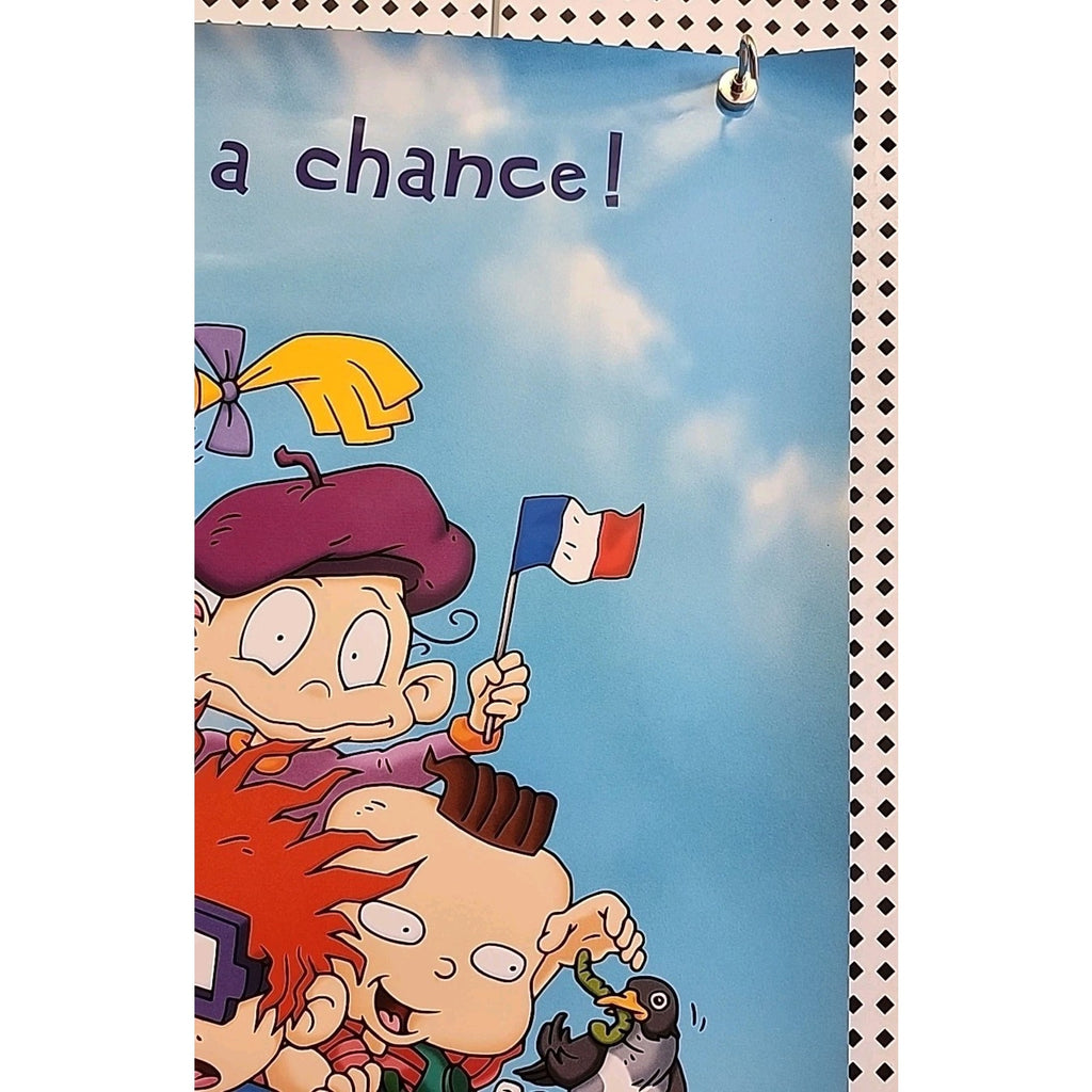 2000 Rugrats in Paris The Movie Double Sided 27" x 41" Theatrical Movie Poster