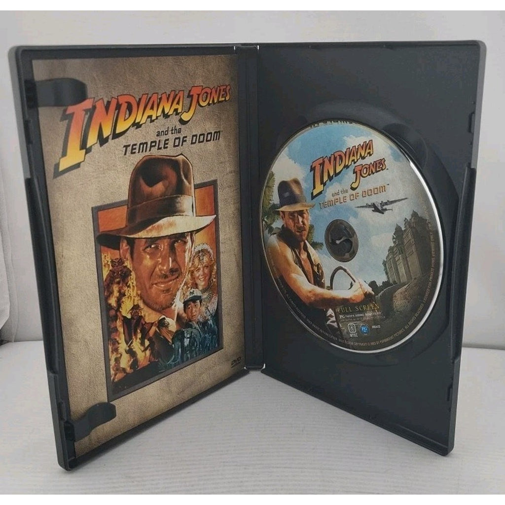 Indiana Jones and the Temple of Doom (DVD, 1984,Fullscreen)