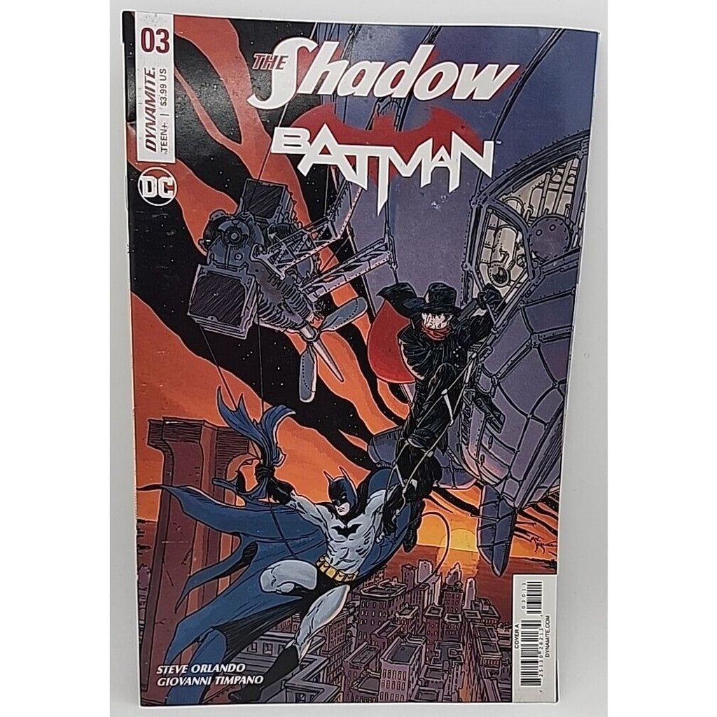 The Shadow Batman #3 A 2017 Dynamite DC Comics