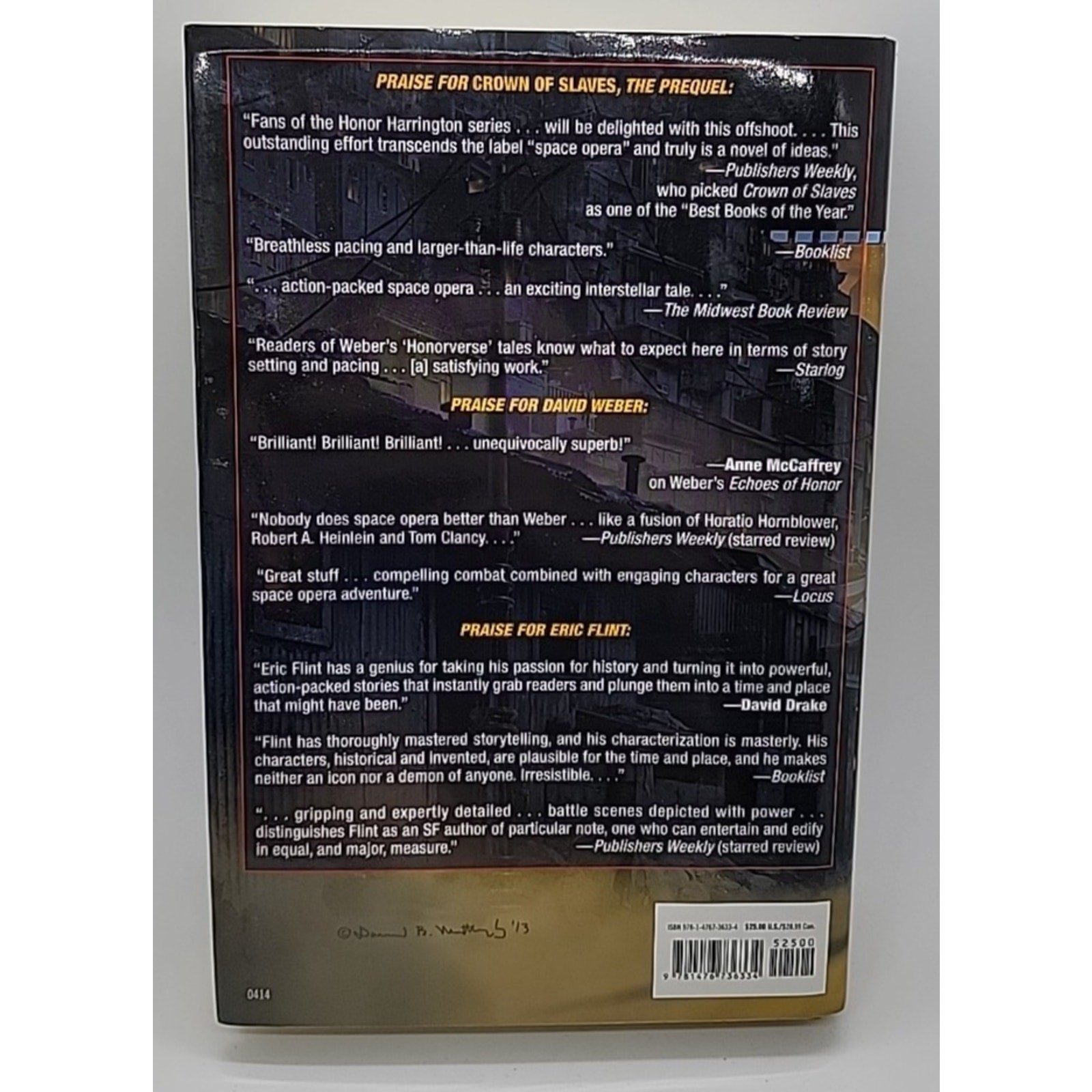 Cauldron of Ghosts by Eric Flint and David Weber (2014, Hardcover)
