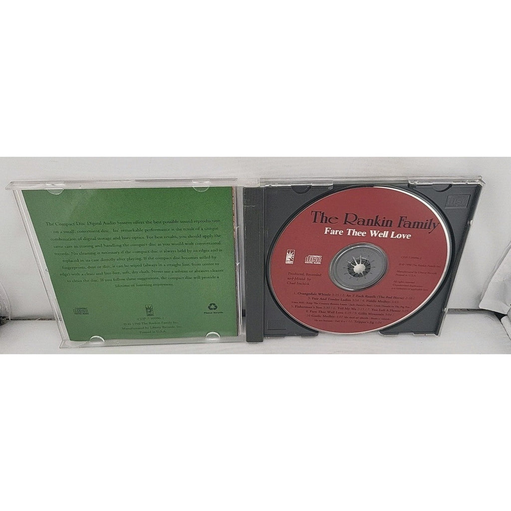 Fare Thee Well Love by The Rankin Family (CD, Nov-1992, Liberty (USA))