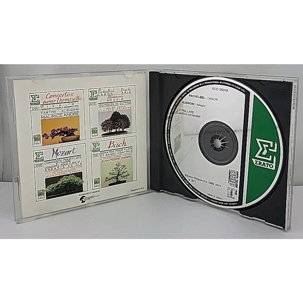 Pachelbel Canon Bach Aria Albinoni Adagio CD Erato