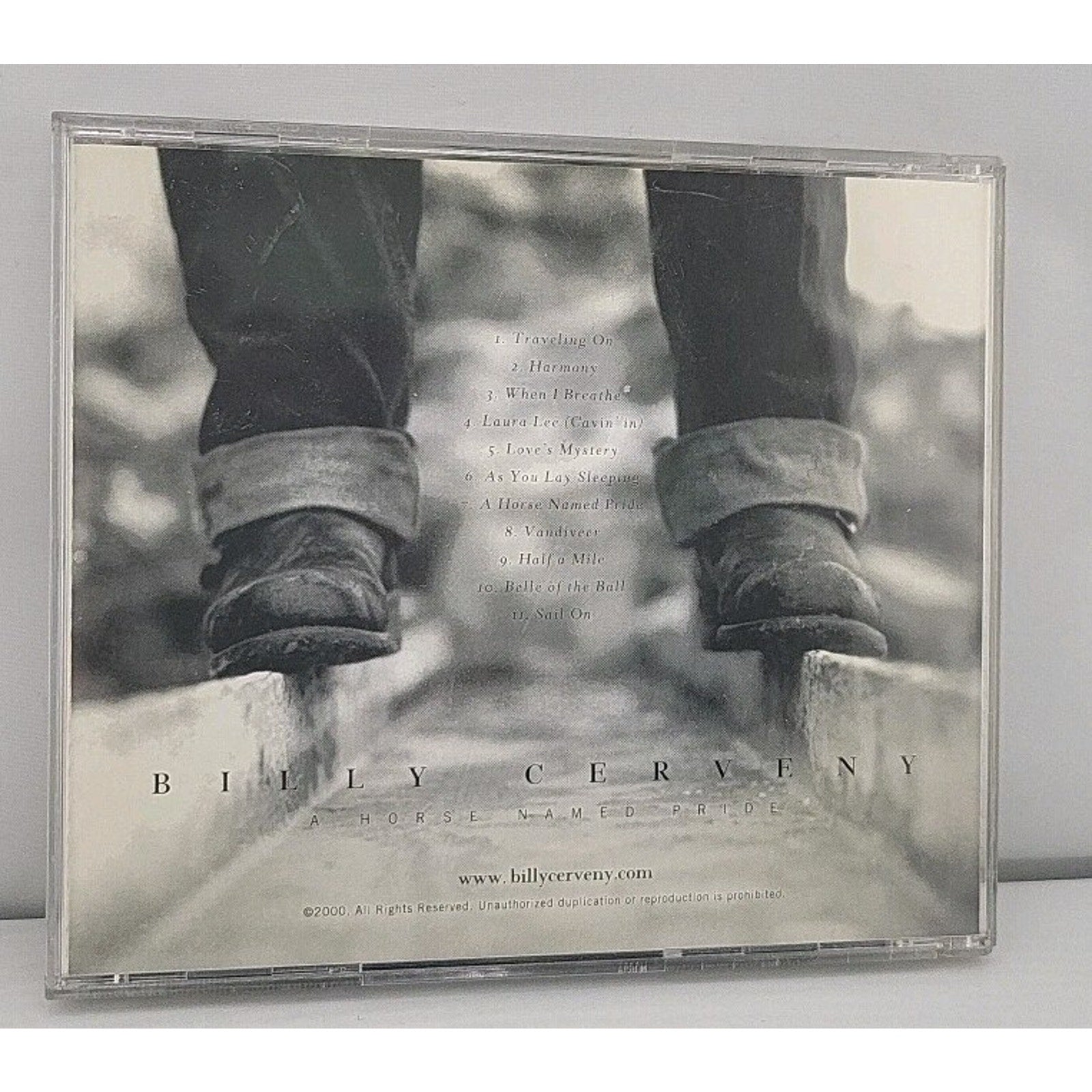 Billy Cerveny - A Horse Named Pride CD Signed