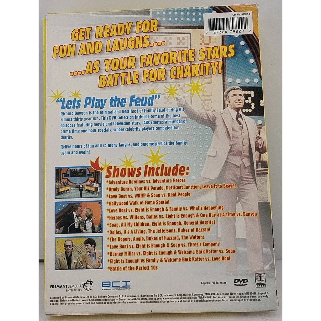 All-Star Family Feud - Box Set (DVD, 2008, 4-Disc Set)
