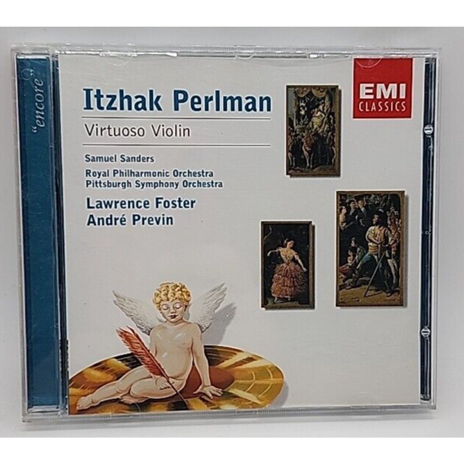 Virtuoso Violin by Itzhak Perlman (CD, 2003)