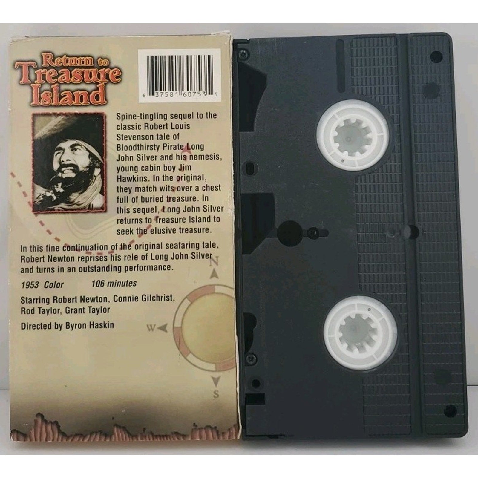 Return To Treasure Island (1953) VHS