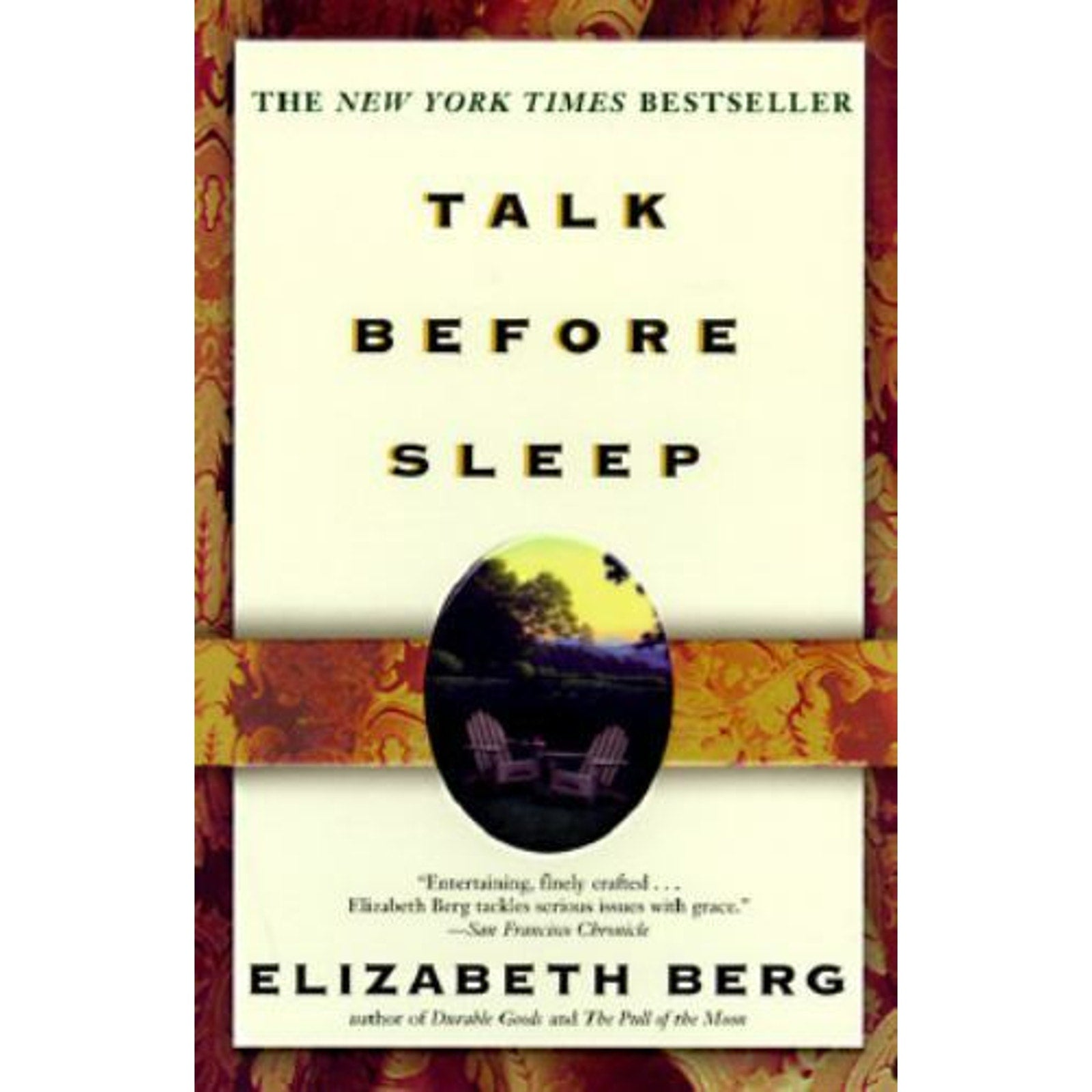 Talk Before Sleep by Elizabeth Berg (1997, Trade Paperback)