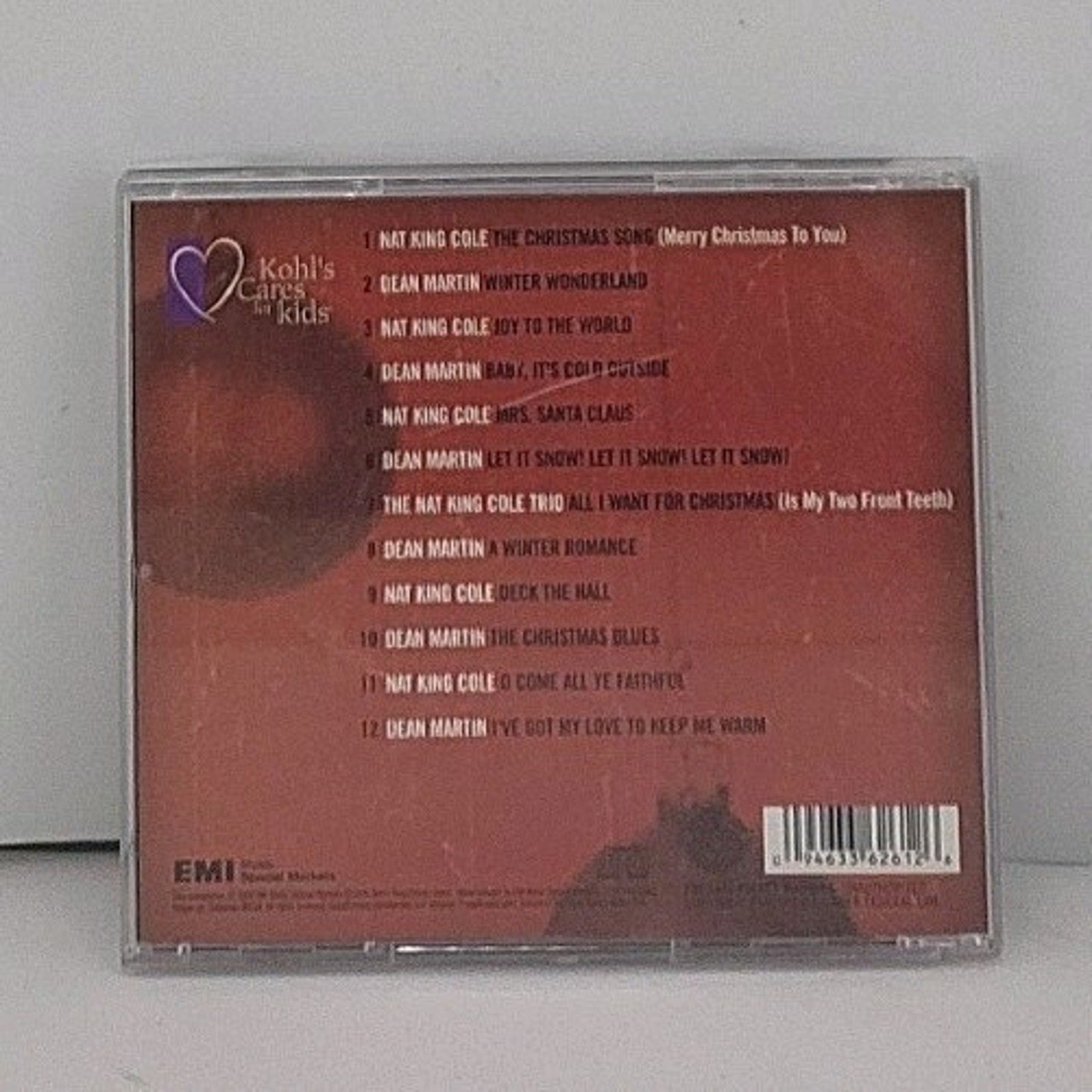 Nat King Cole & Dean Martin - Holiday Favorites - Kohl's Cares For Kids CD