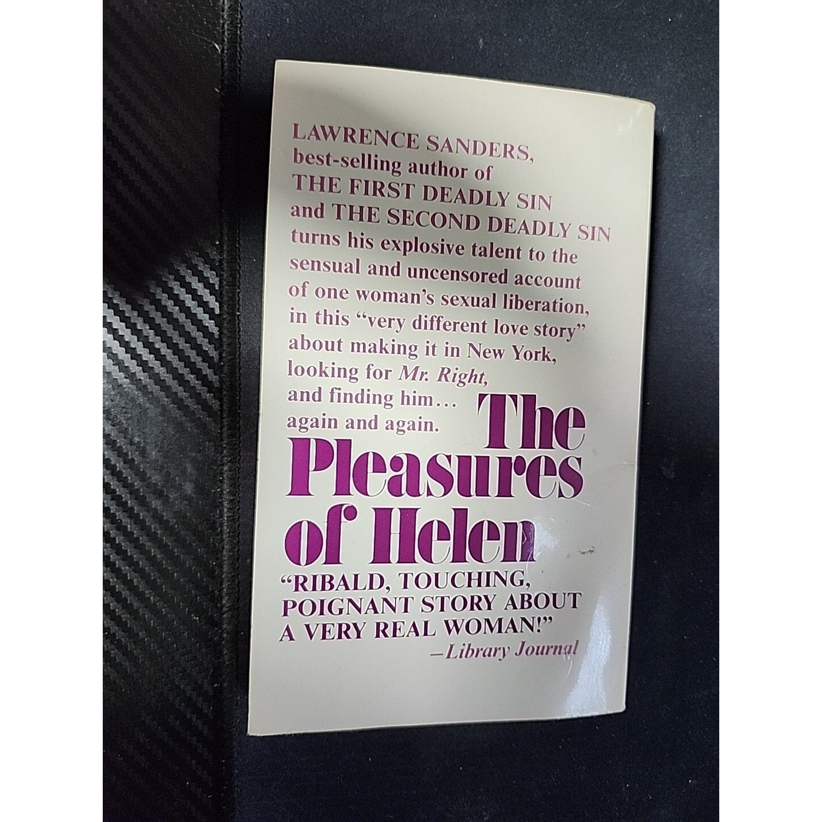 The Pleasures of Helen by Lawrence Sanders (Mass Market)