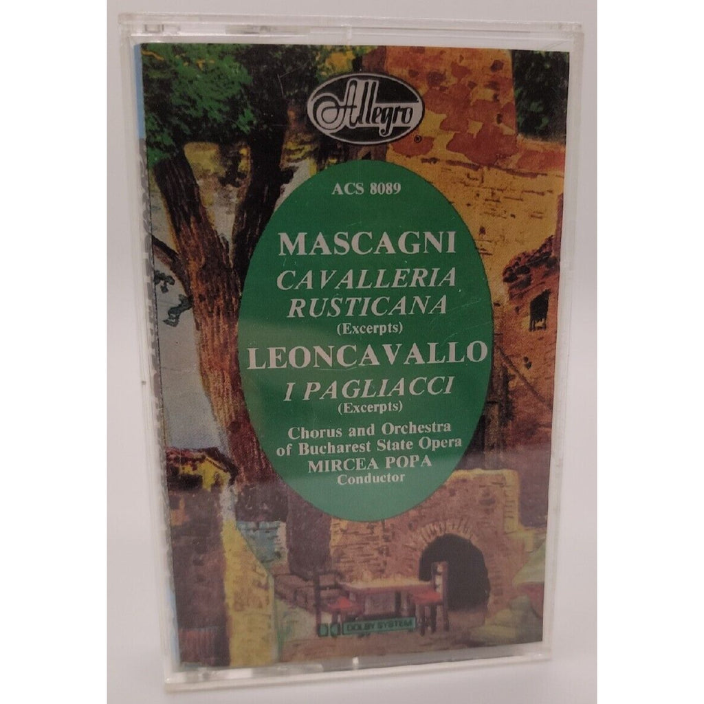 Mascagni Cavalleria Rusticana I Pagliacci (Cassette)