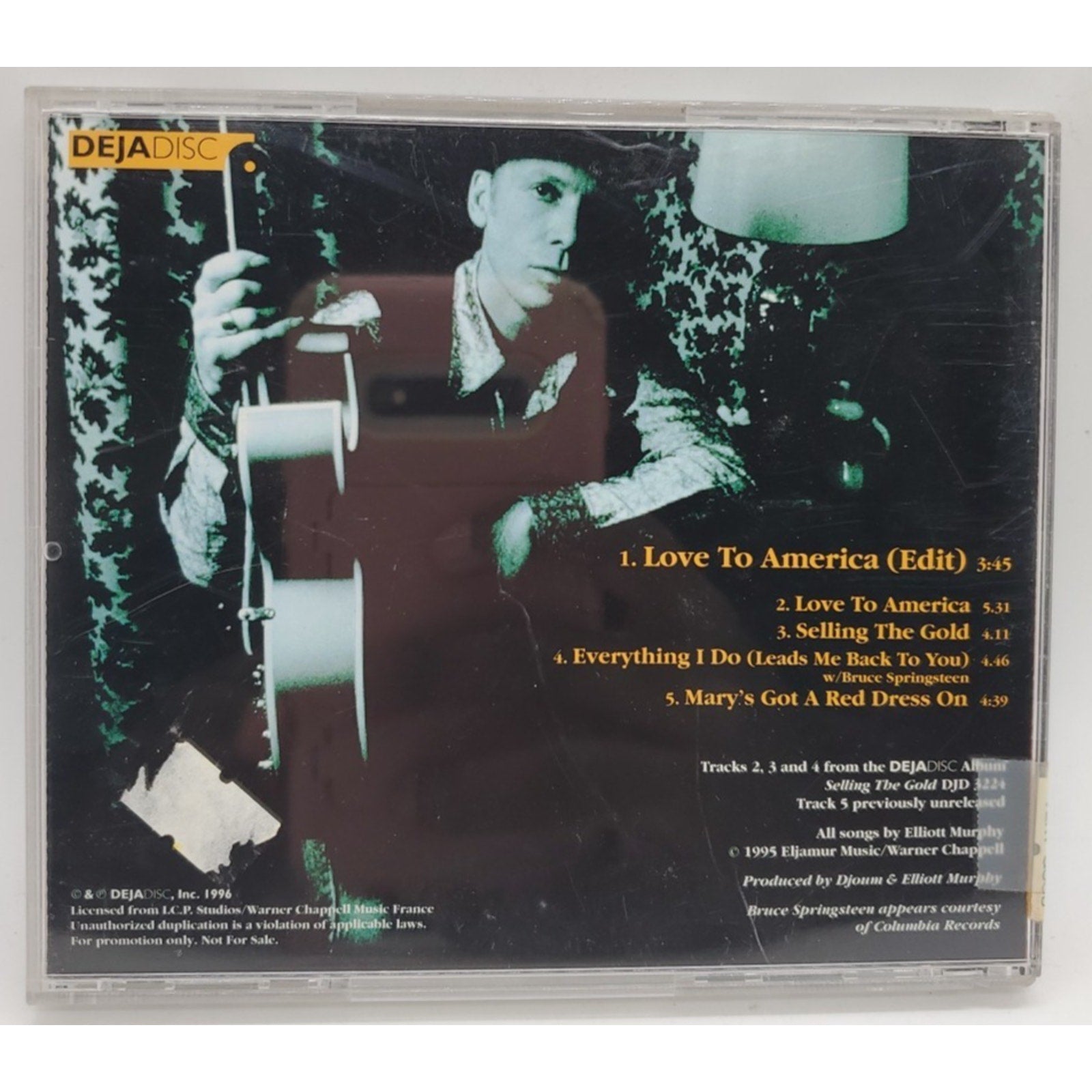 Love To America Elliott Murphy (CD)