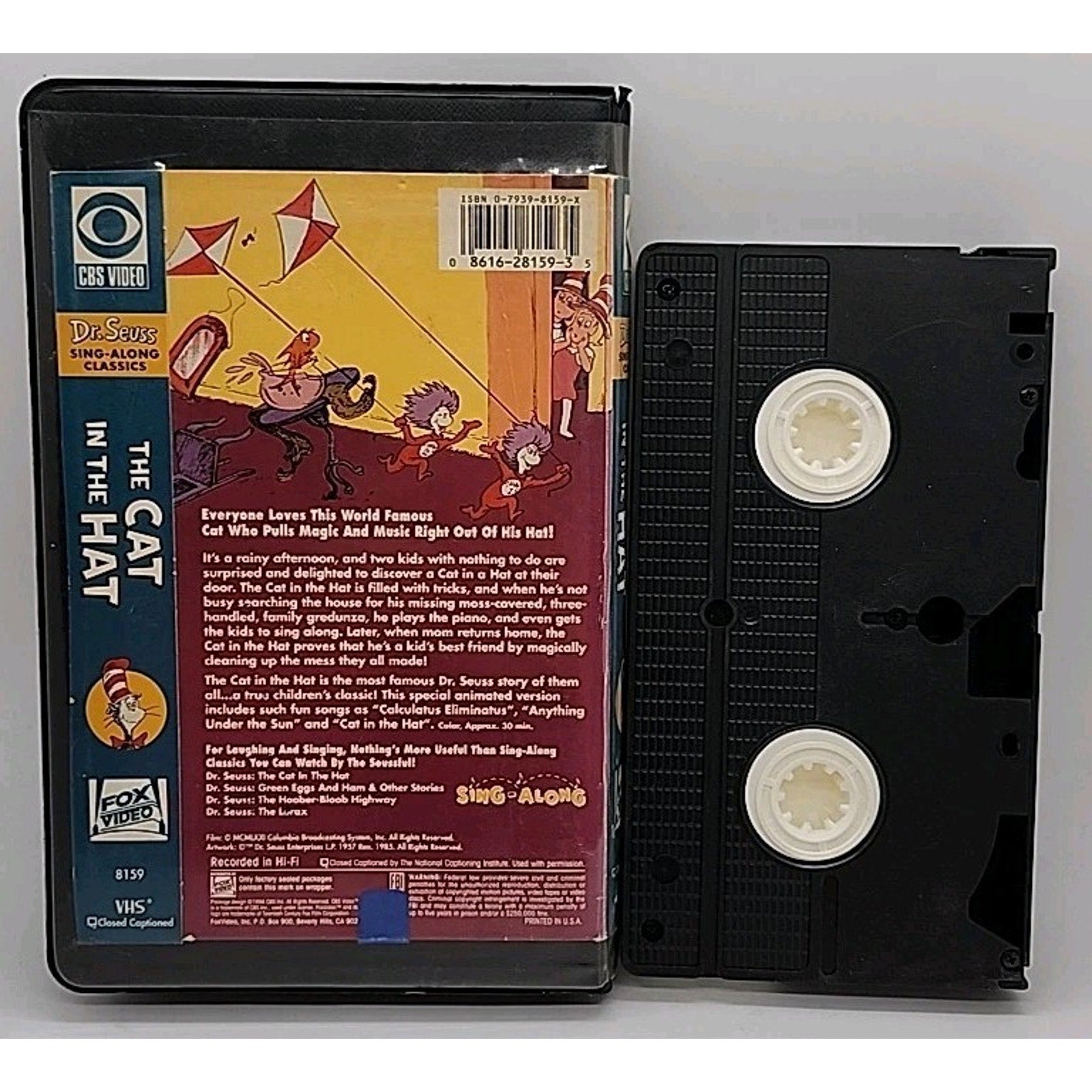 Dr. Seuss - The Cat in the Hat (VHS, 1994)