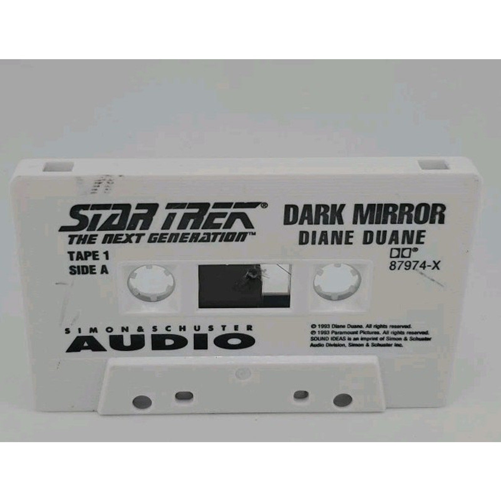Star Trek The Next Generation Dark Mirror Cassettes