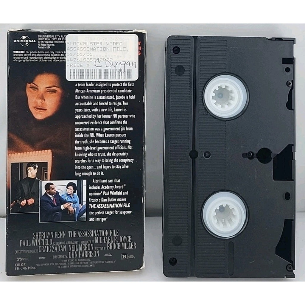 The Assassination File VHS