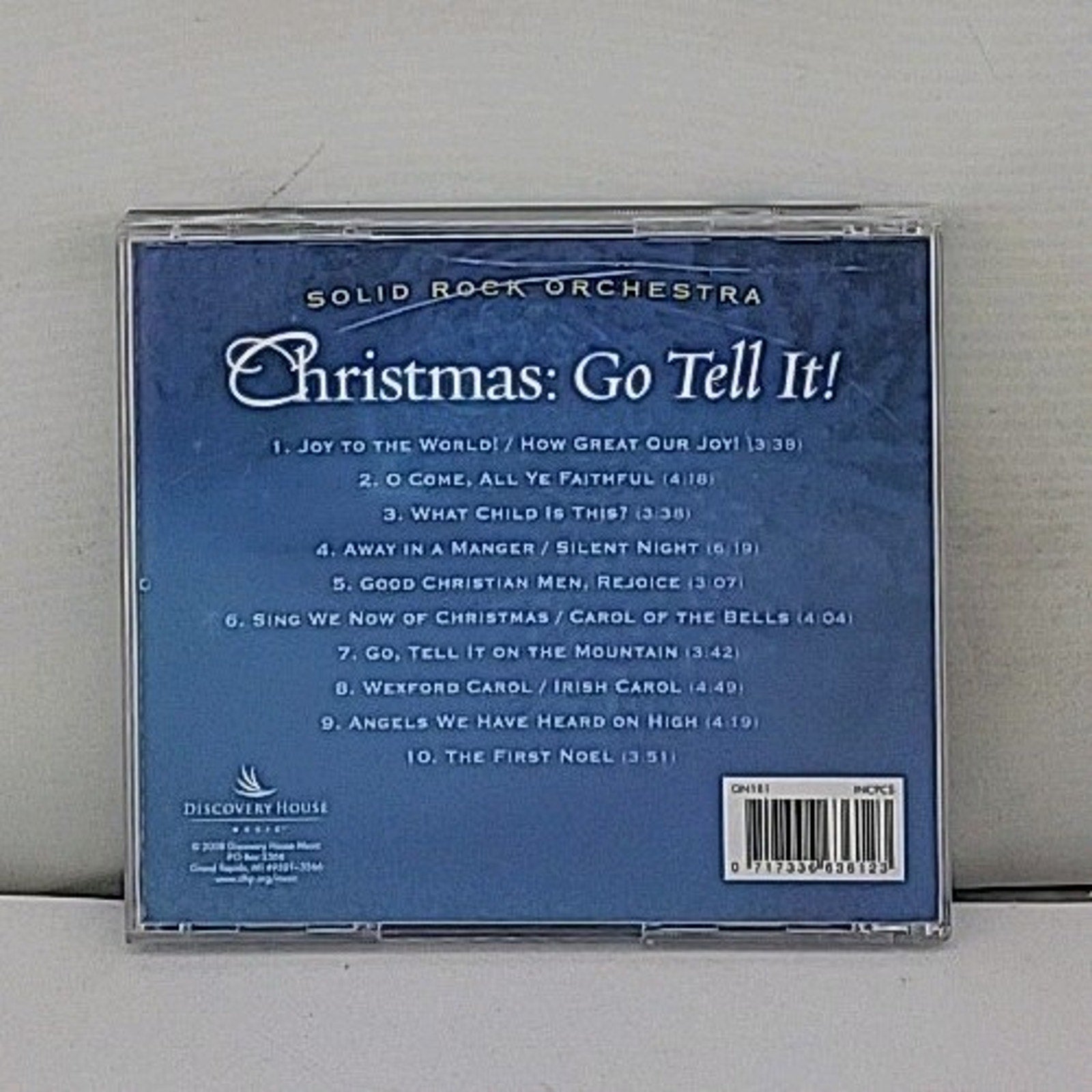 Solid Rock Orchestra Christmas Go Tell It! Music CD Album