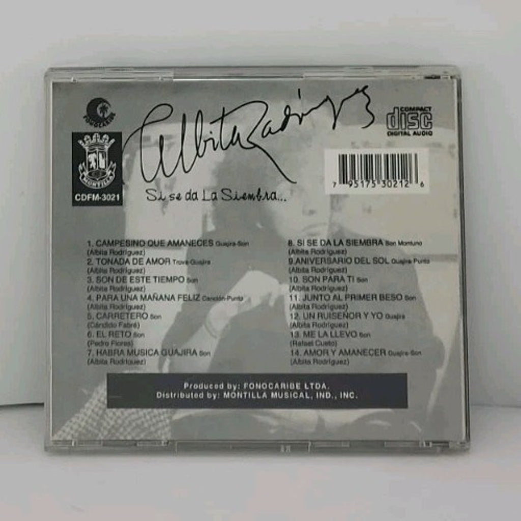 CD: Albita Rodriguez Si Se Da La Siembra