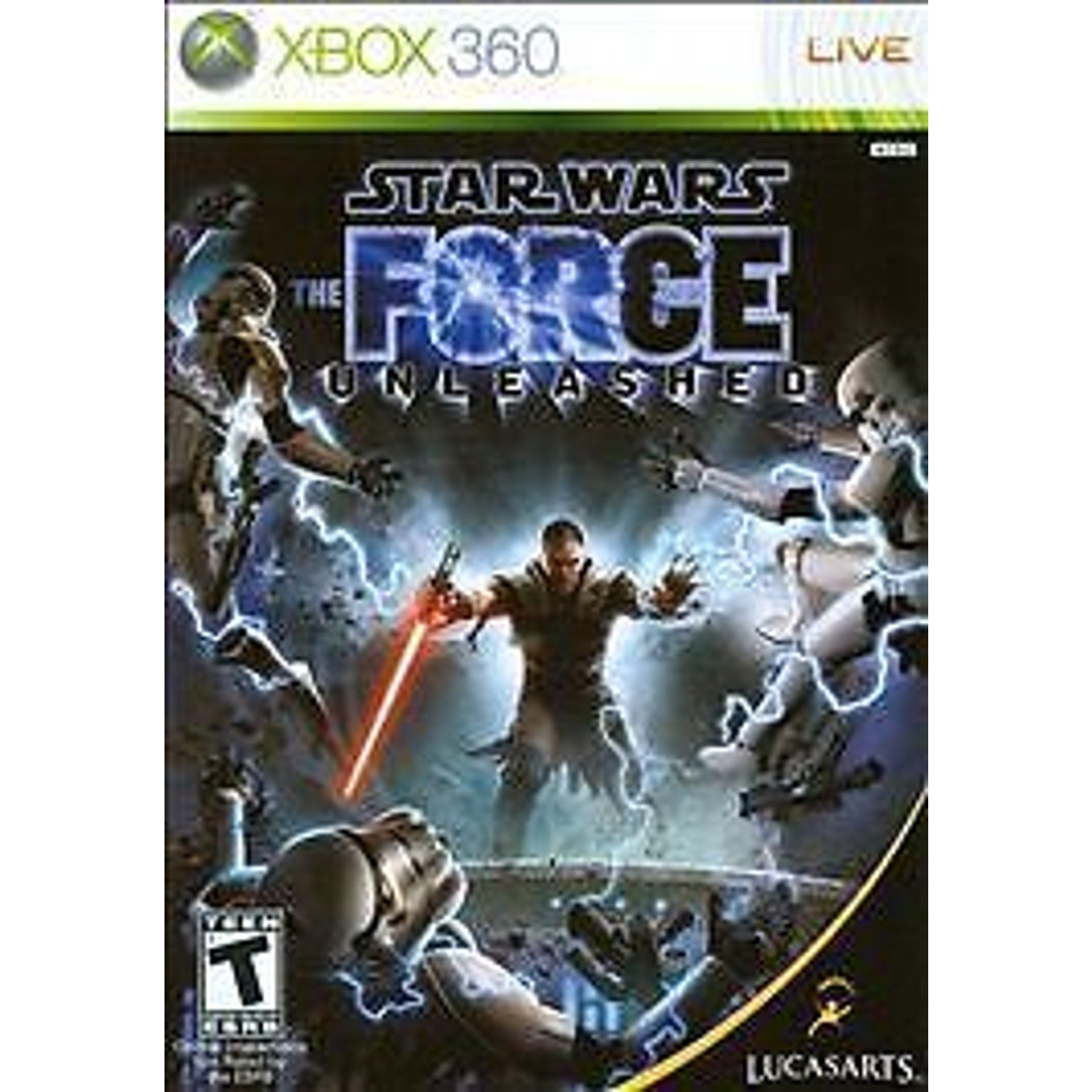 Star Wars: The Force Unleashed (Microsoft Xbox 360, 2008)