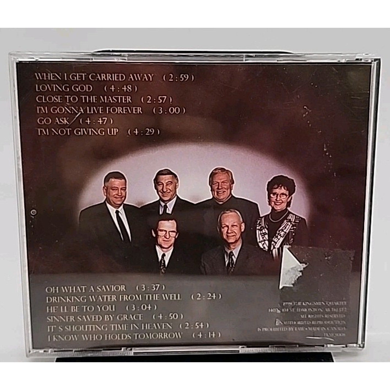 The King'smen Quartet Presents The Story Never Ends (CD)
