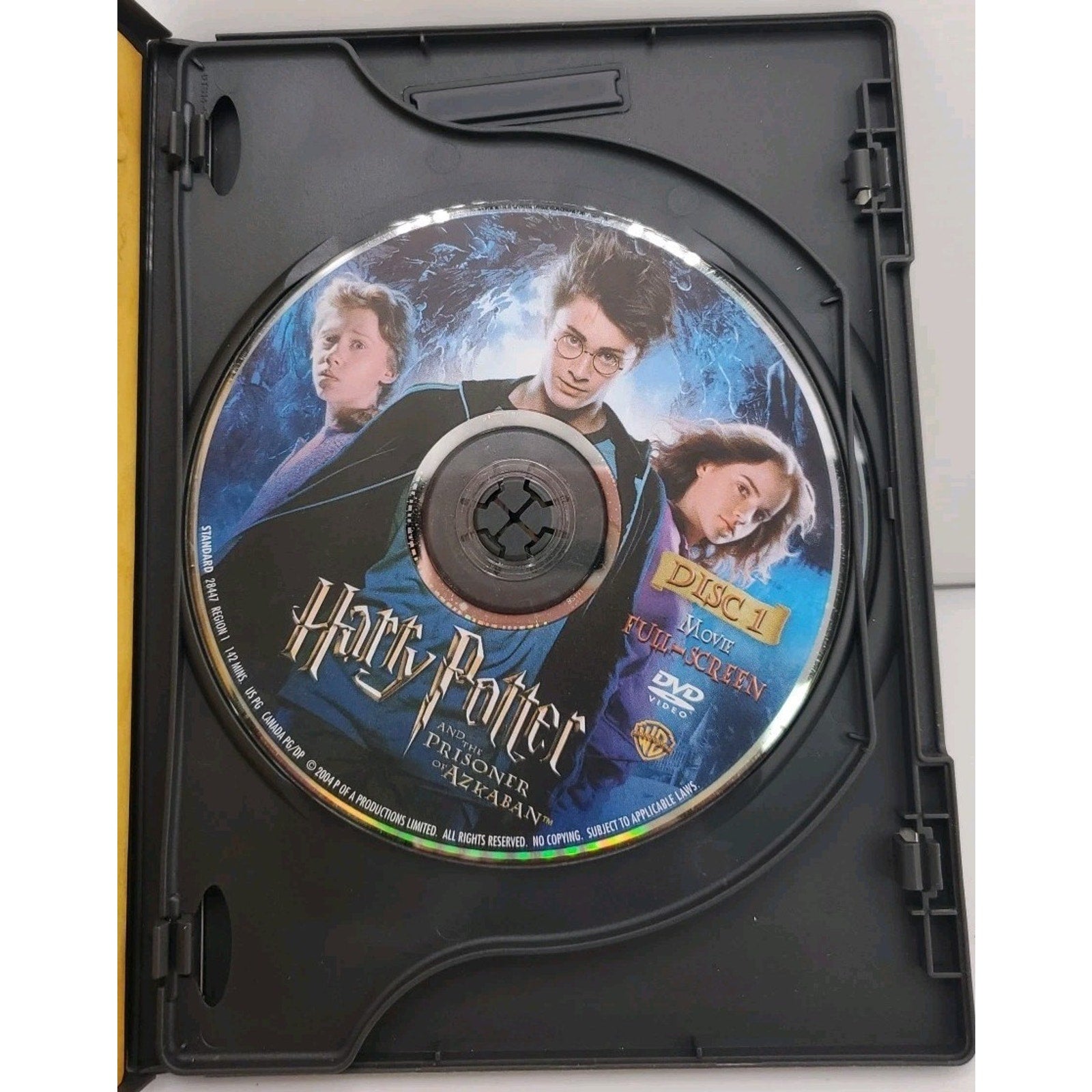 Harry Potter and the Prisoner of Azkaban (DVD, 2004)