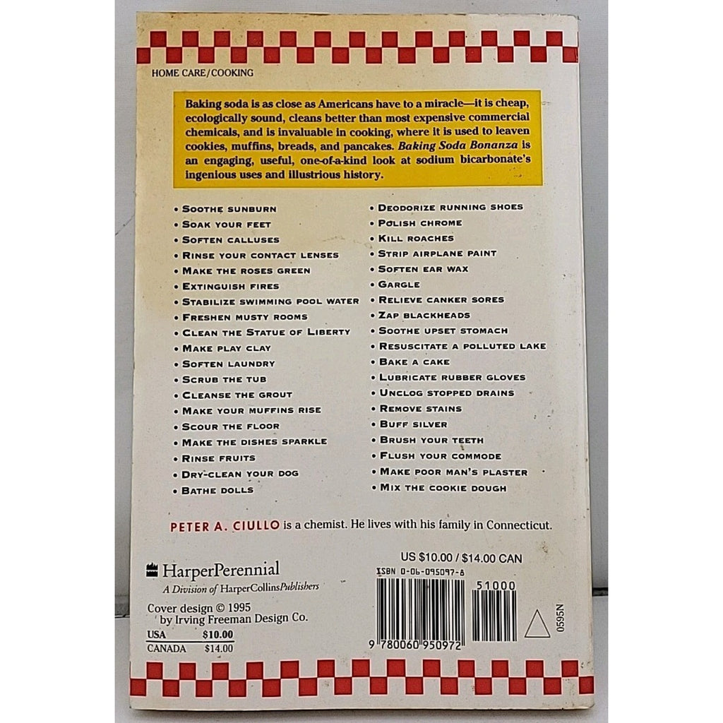 Baking Soda Bonanza by Peter A. Ciullo (1995, Trade Paperback)