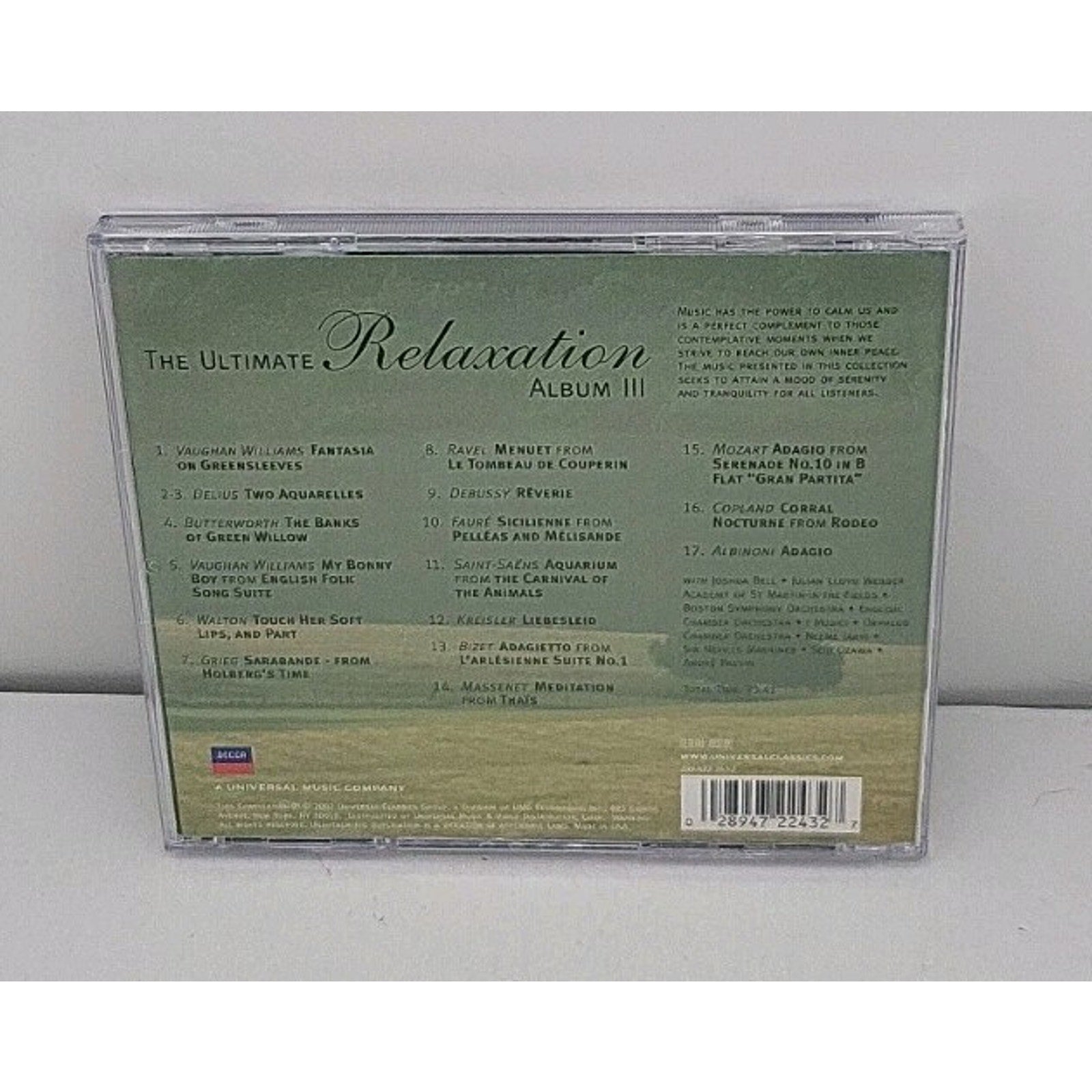 Ultimate Relaxation Album Vol. 3 by Various (CD, 2002)