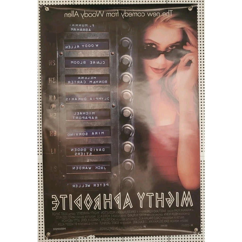 Mighty Aphrodite - 27"x40" Original Movie Poster One Sheet Woody Allen 1995 Mira