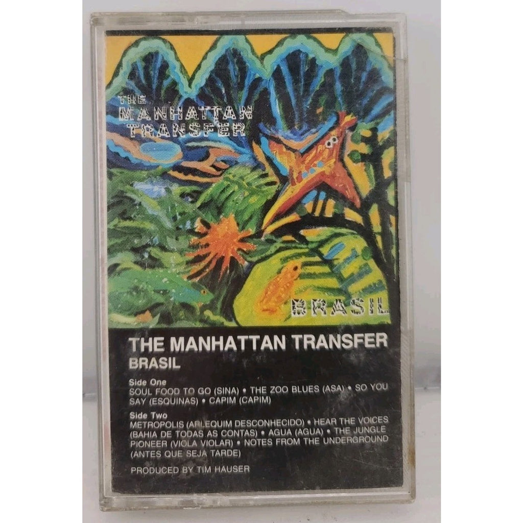 Brasil by The Manhattan Transfer (Cassette, 1987, Rhino (Label))