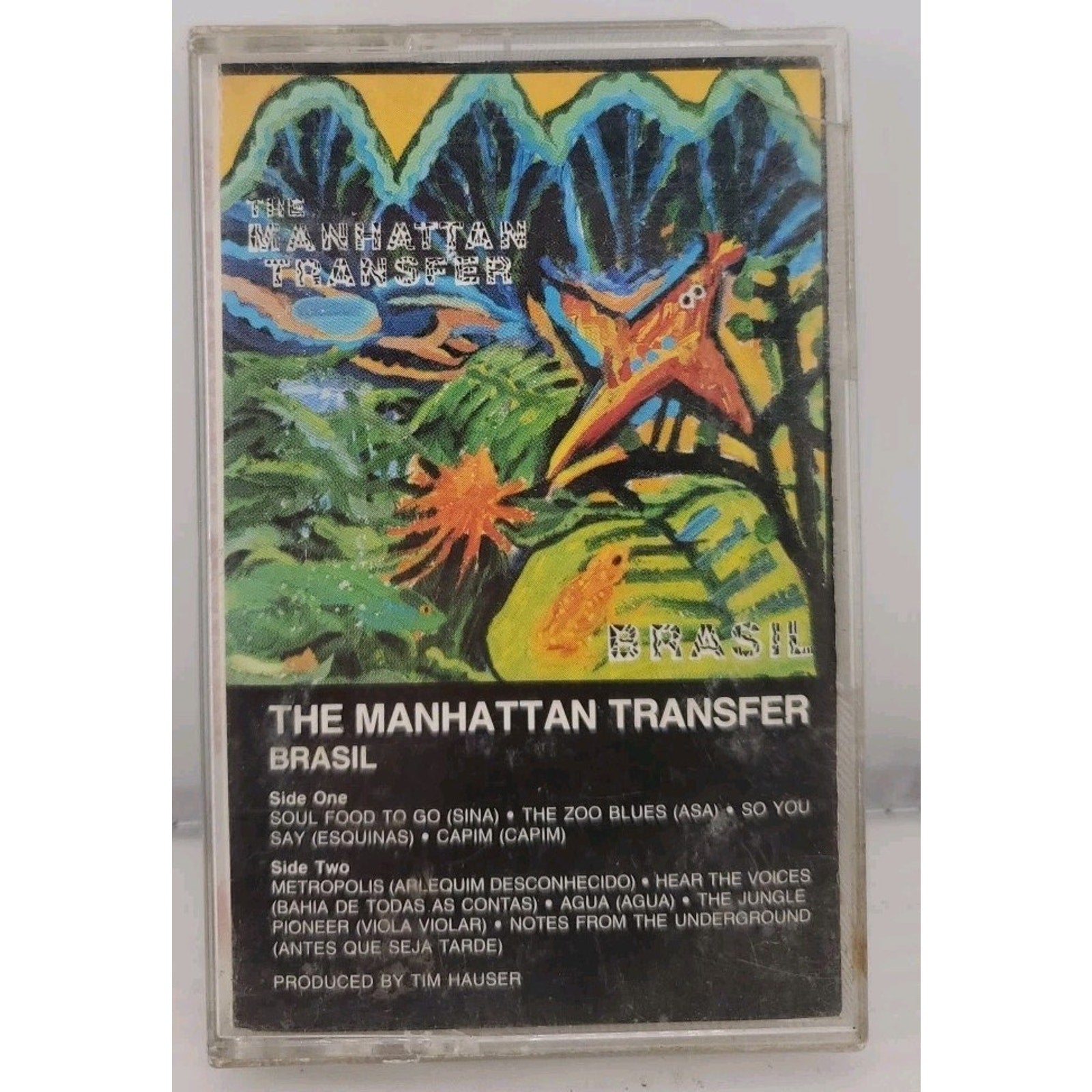 Brasil by The Manhattan Transfer (Cassette, 1987, Rhino (Label))