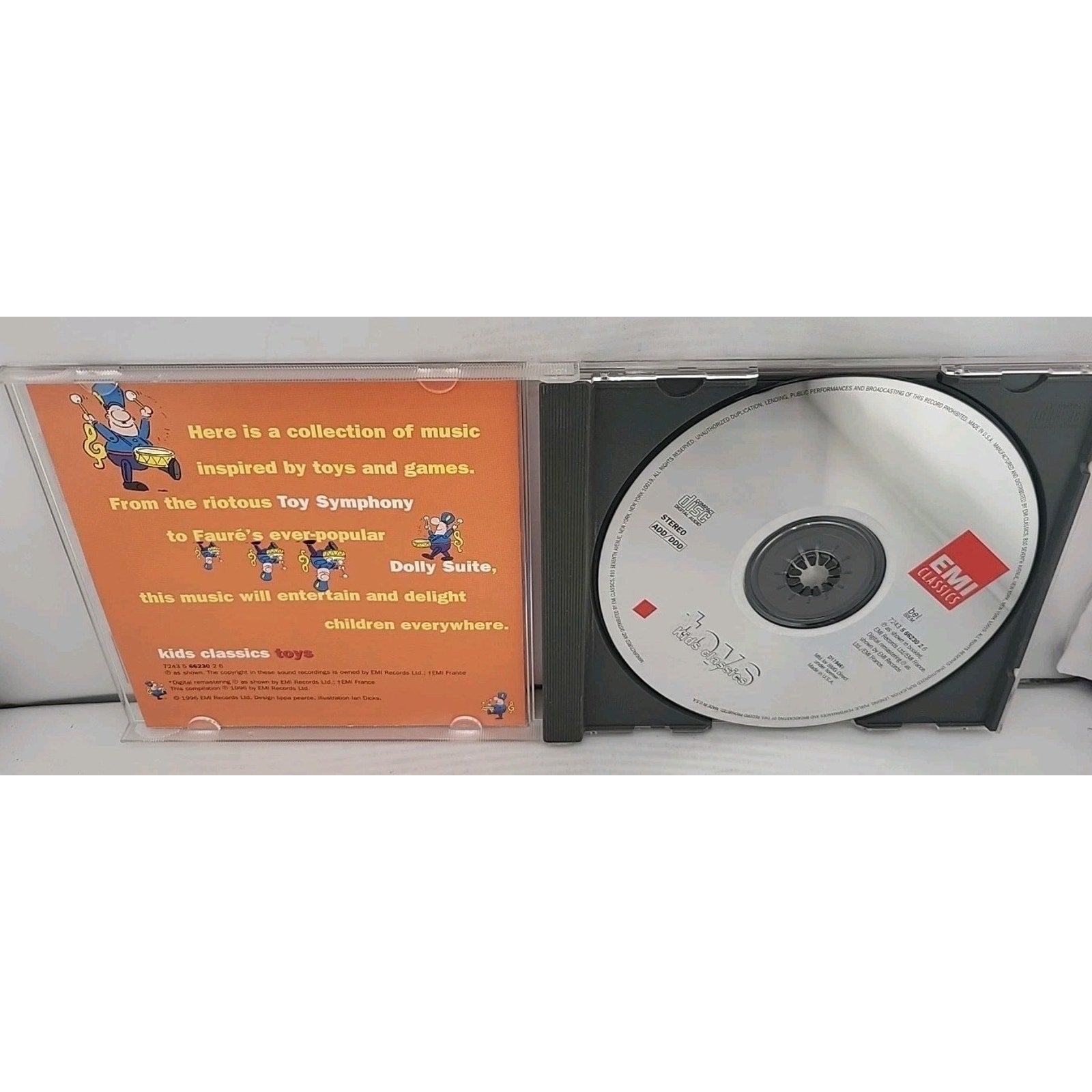 Kid's Classics: Toys by Various Artists (CD, Feb-1997, EMI Music Distribution)