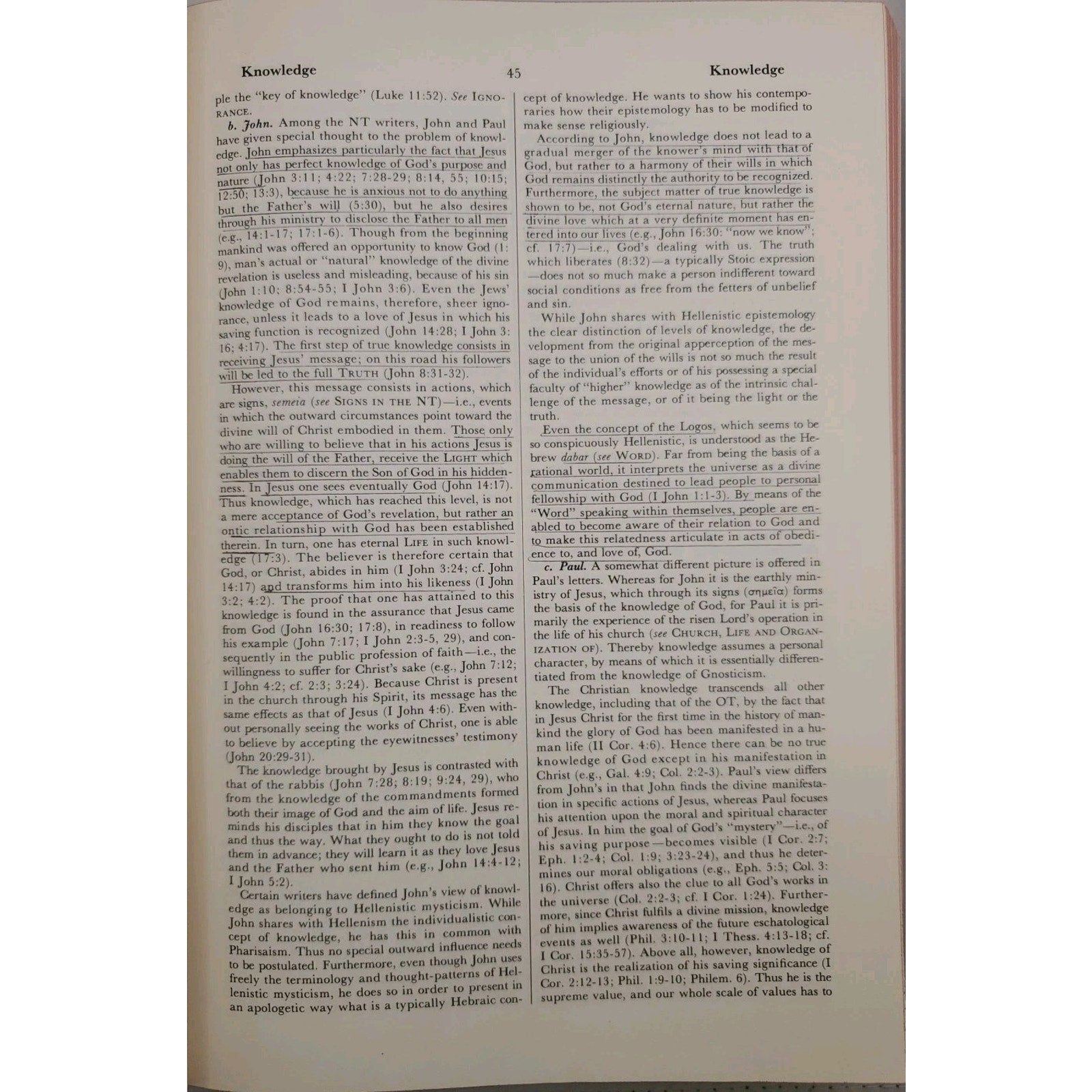 The Interpreter's Dictionary of the Bible. Volume 3 K-Q Hardcover