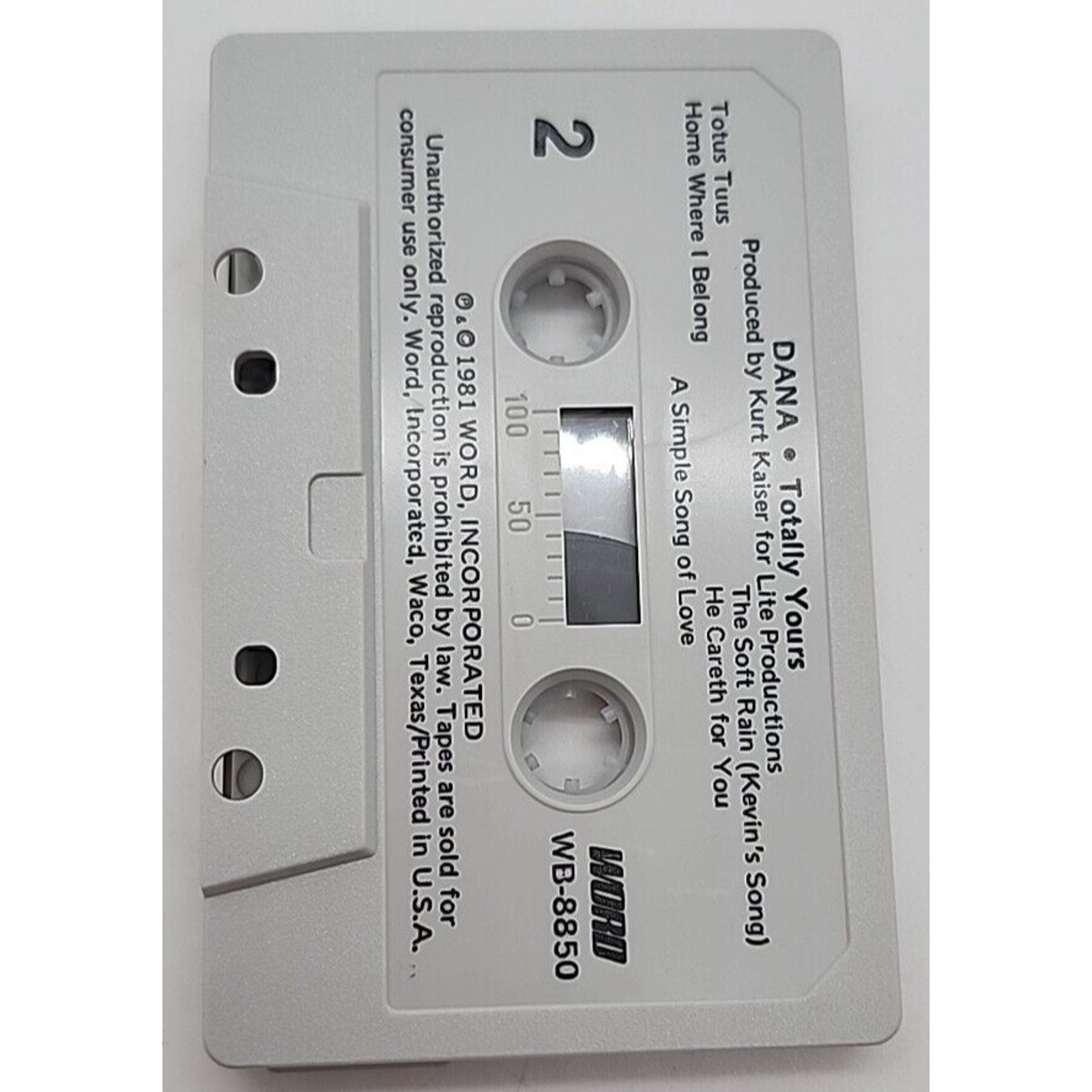 Dana Totally Yours (Cassette)