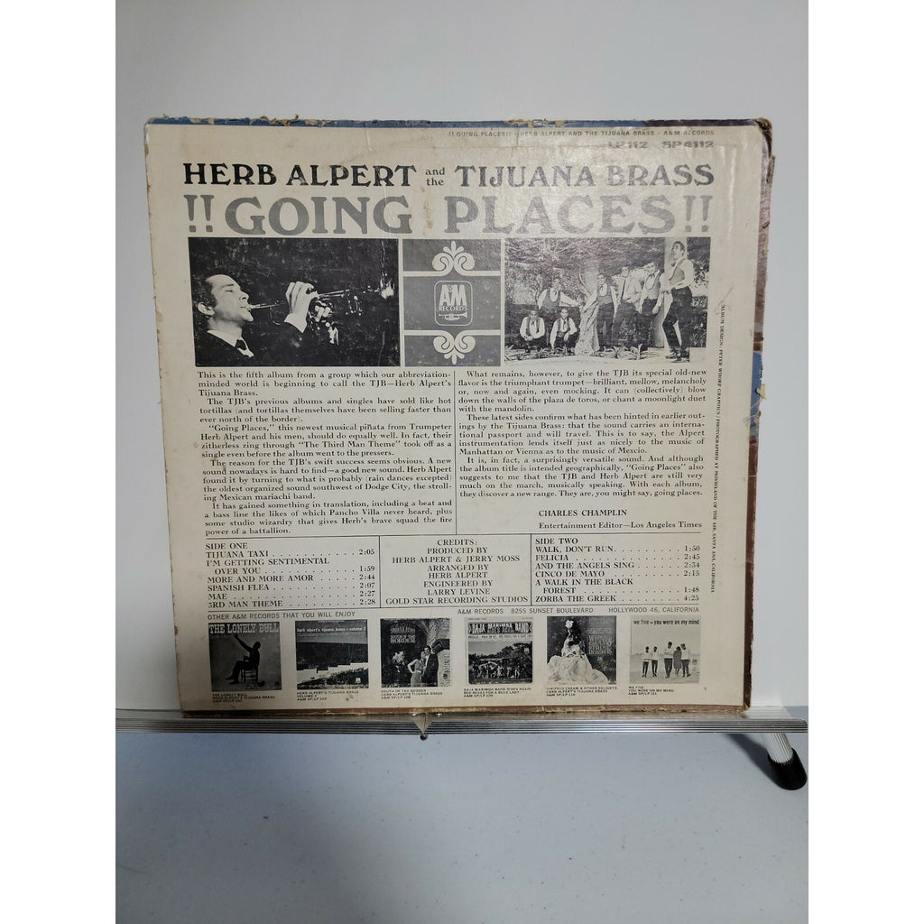 Herb Alpert And The Tijuana Brass – !!Going Places!! (Vinyl)