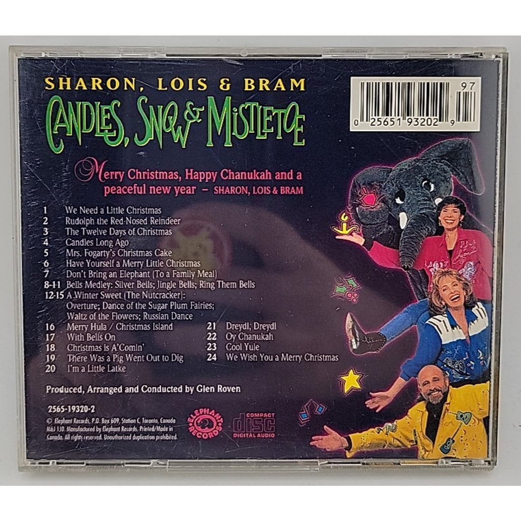 Sharon, Lois & Bram - Candles, Snow & Mistletoe - CD