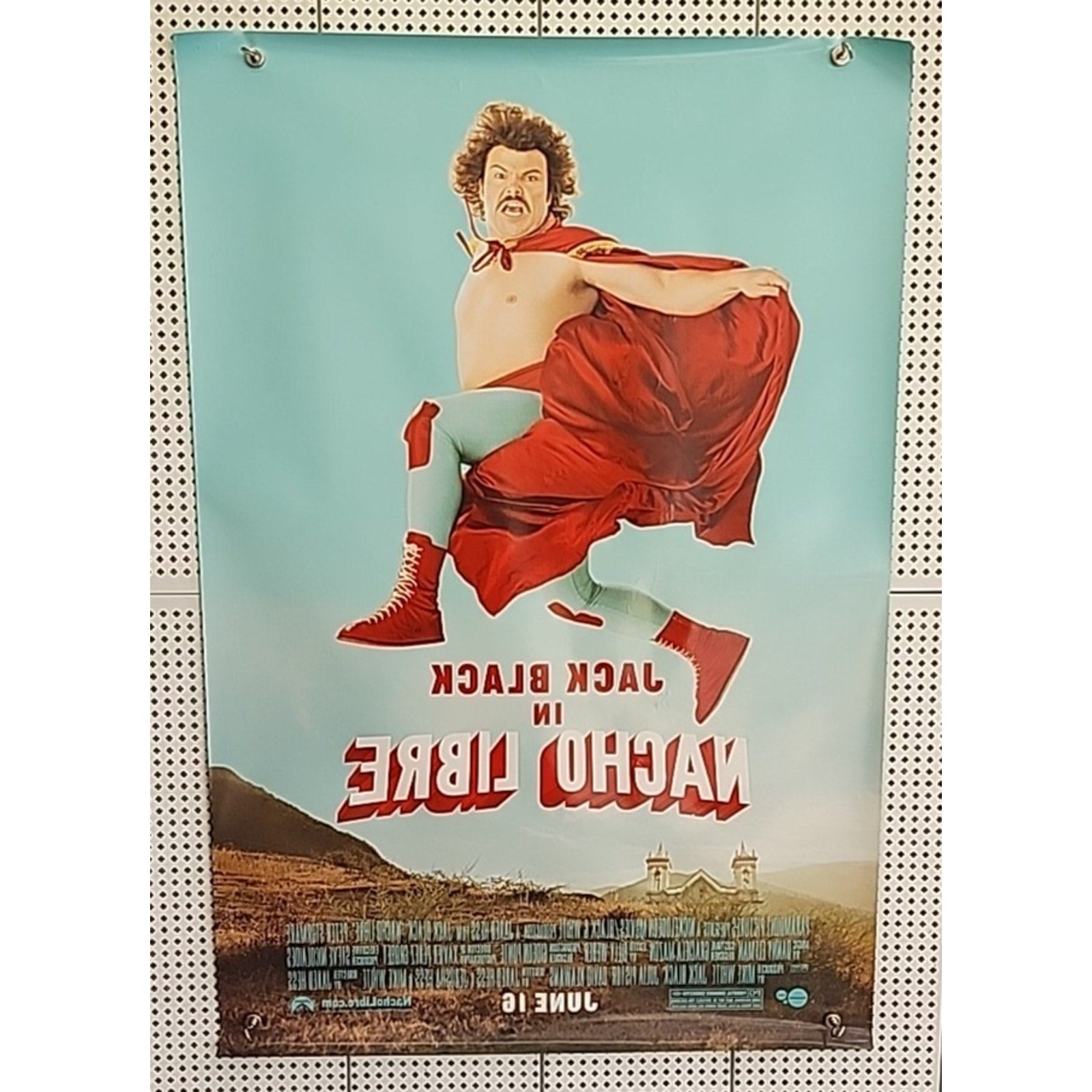 Nacho Libre - Original DS Movie Poster - 27x40 D/S 2006 Adv B Jack Black