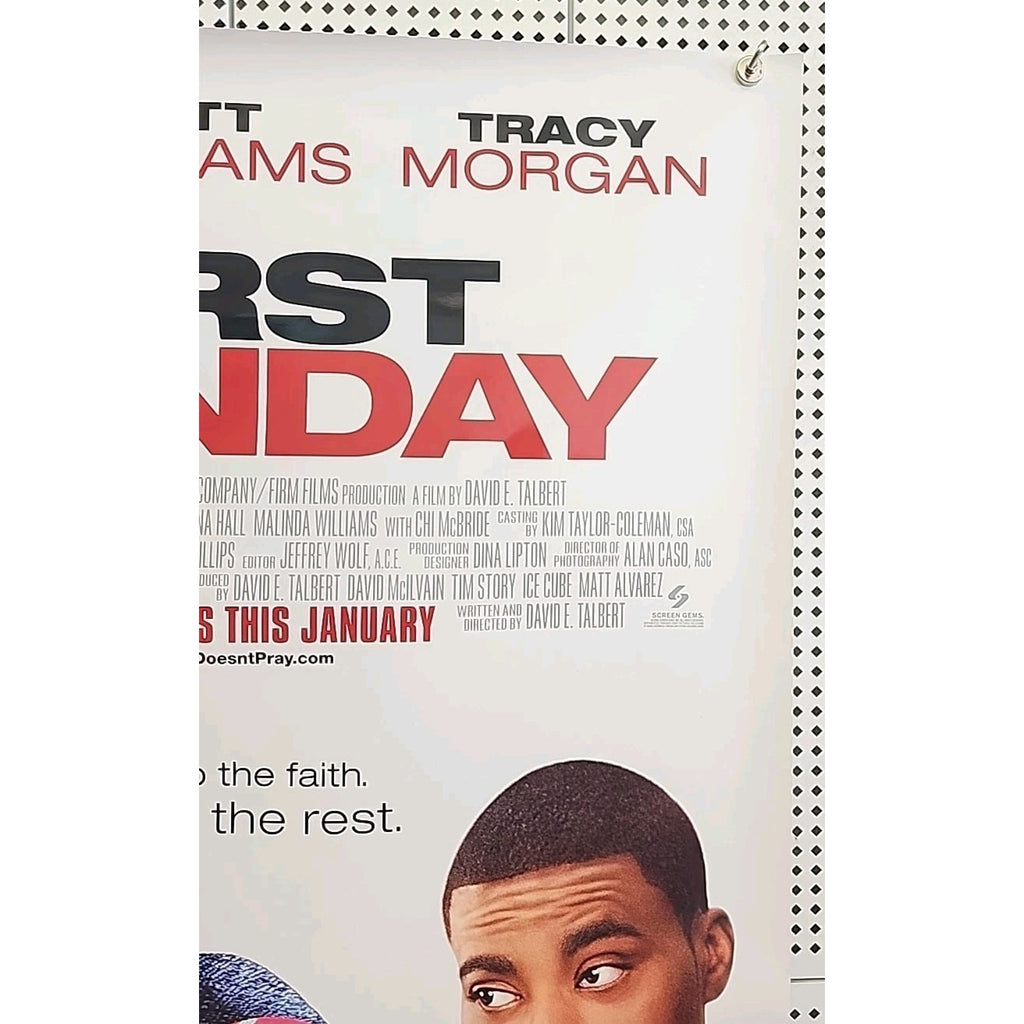 First Sunday 2008 Double Sided Original Movie Poster 27" x 40"