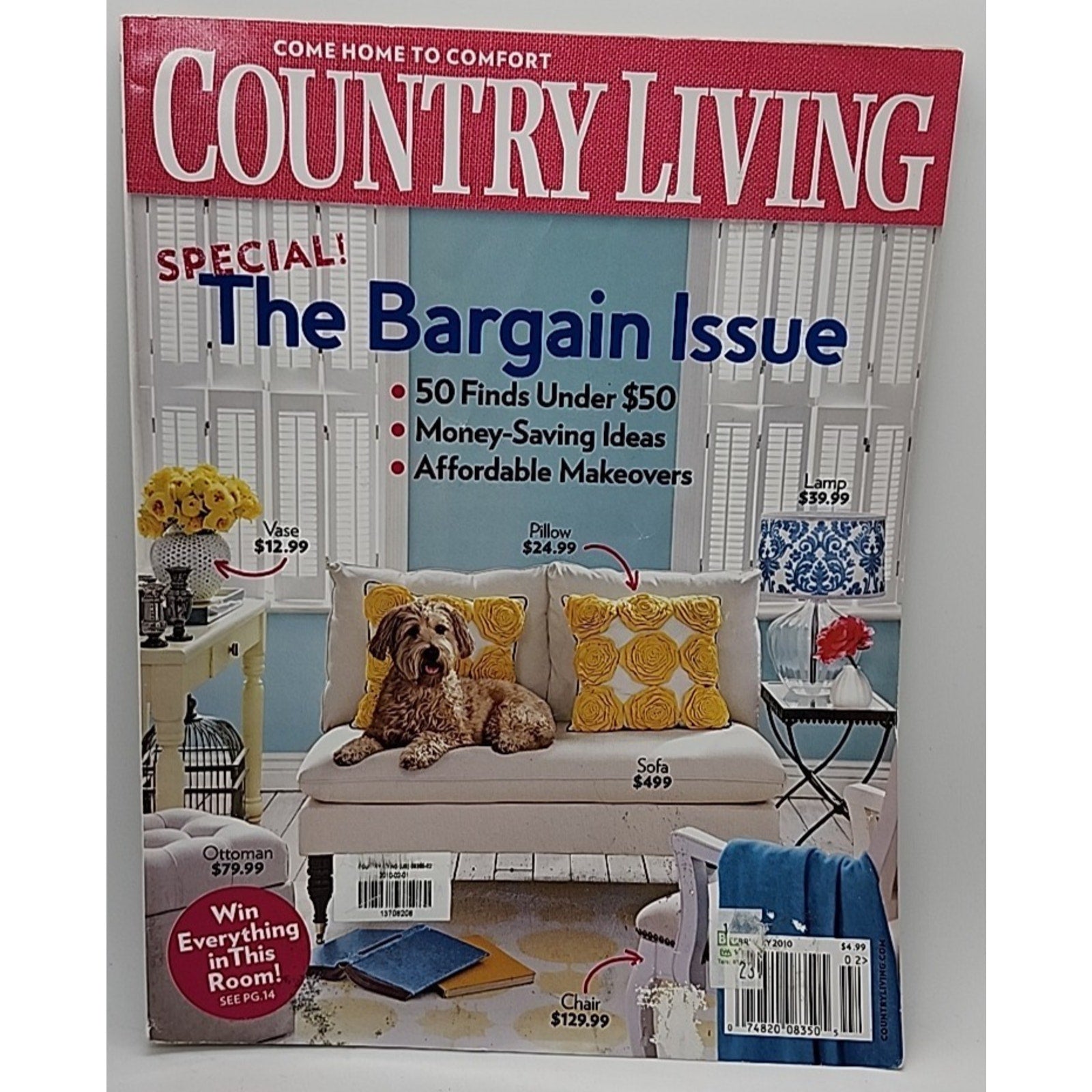 Country Living Magazine Vol. 33 No. 2 February 2010