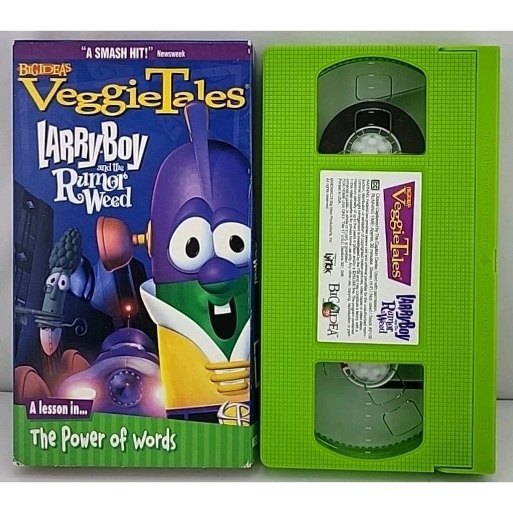 VeggieTales - Larryboy the Rumor Weed (VHS, 2000)
