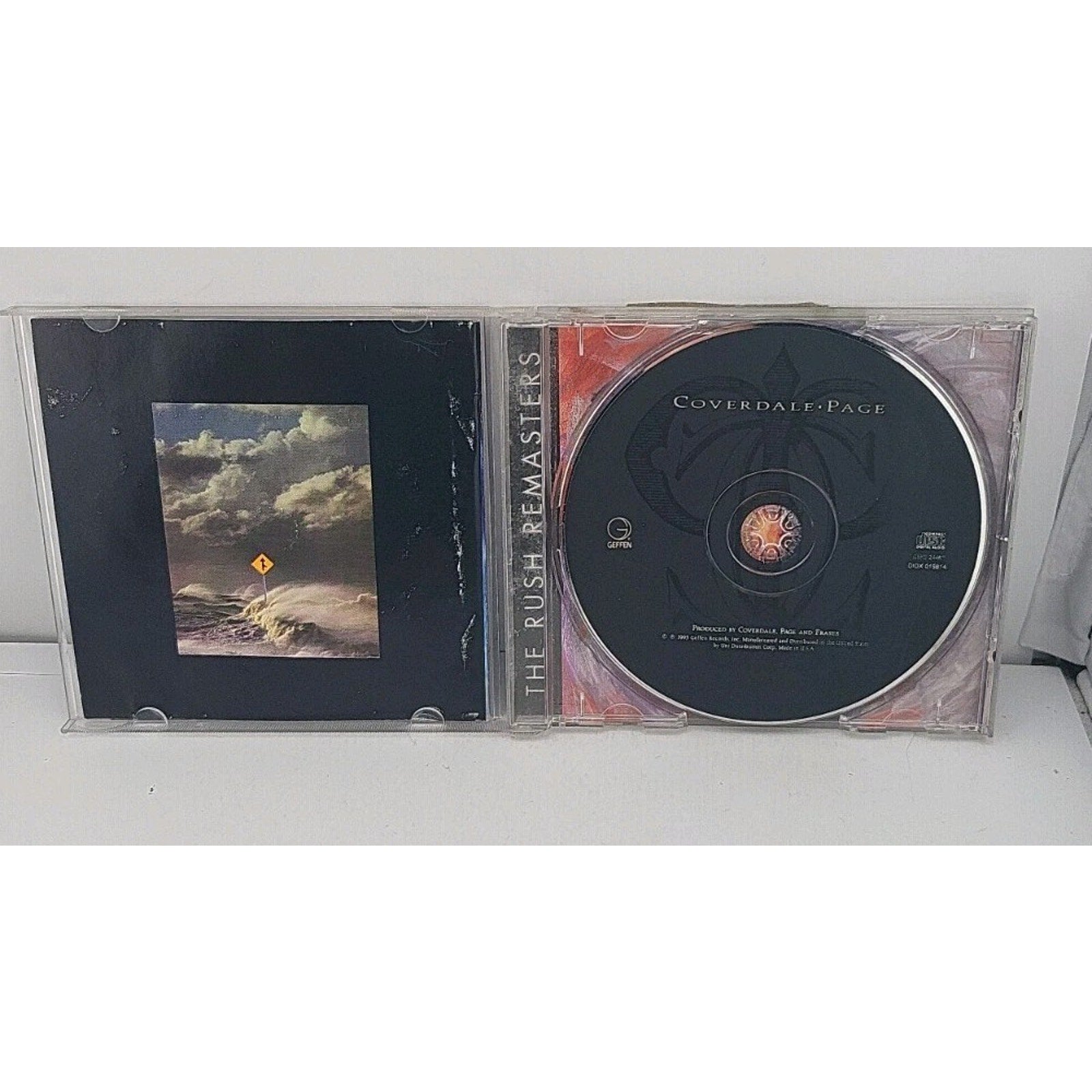 Coverdale Page CD Album 1993 *No Back Art*