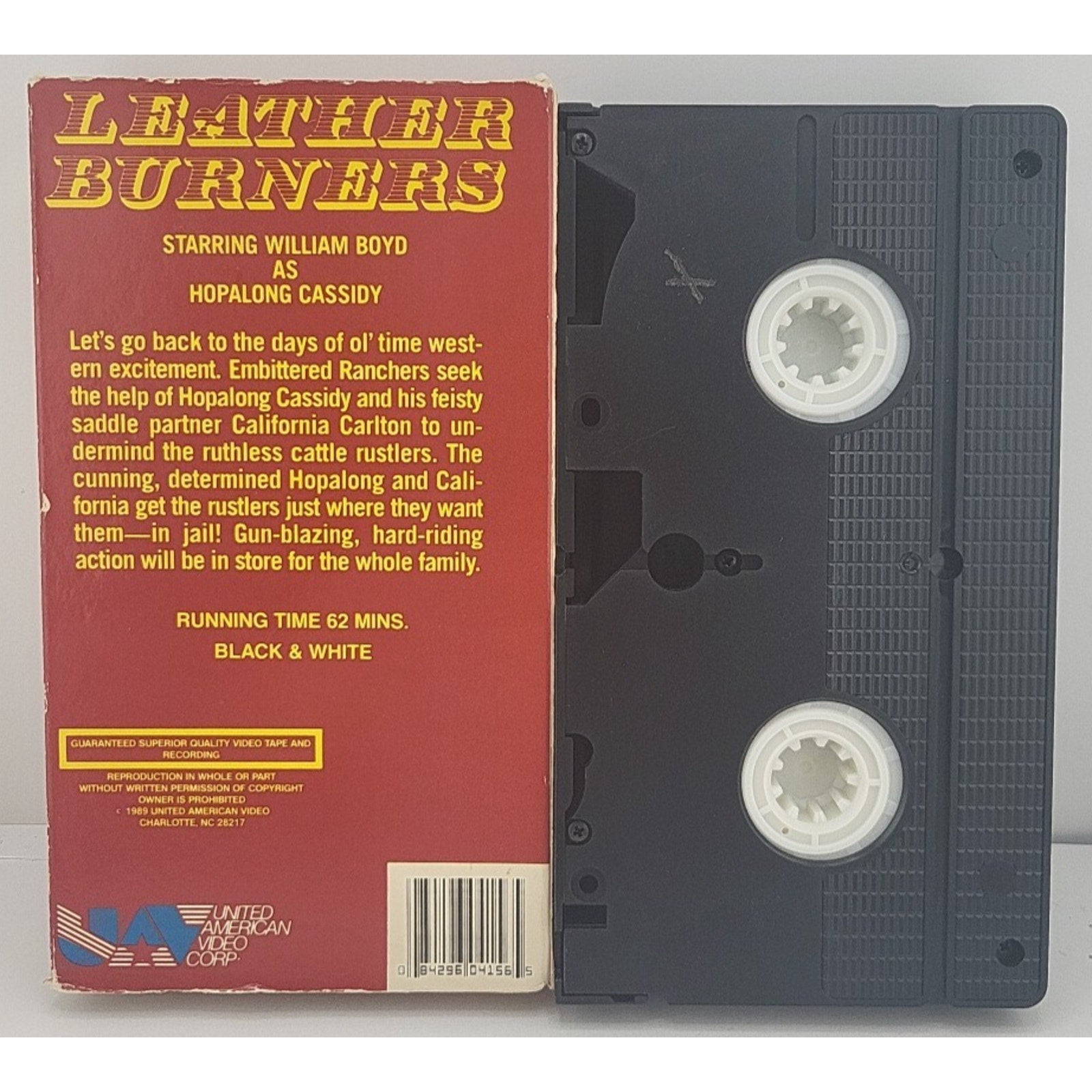 Leather Burners (VHS, 1989)