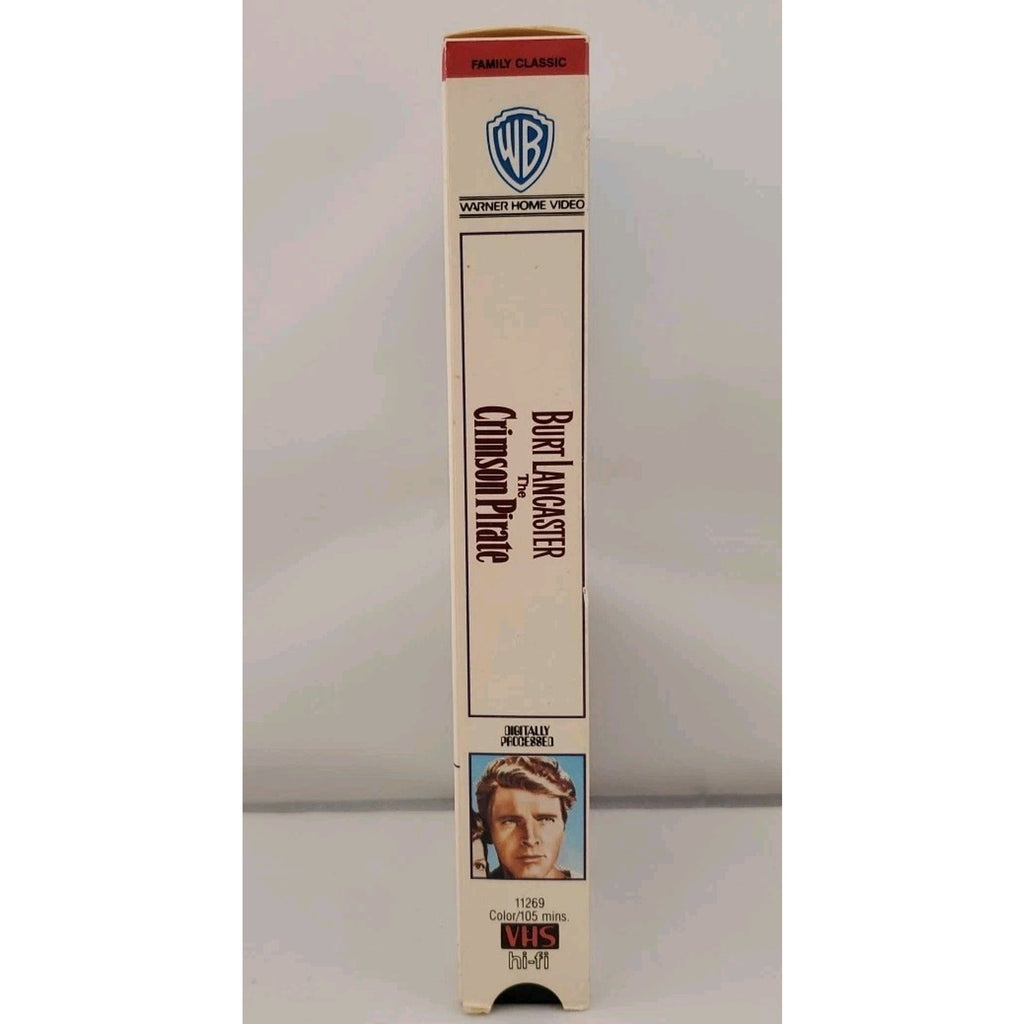 The Crimson Pirate (VHS)