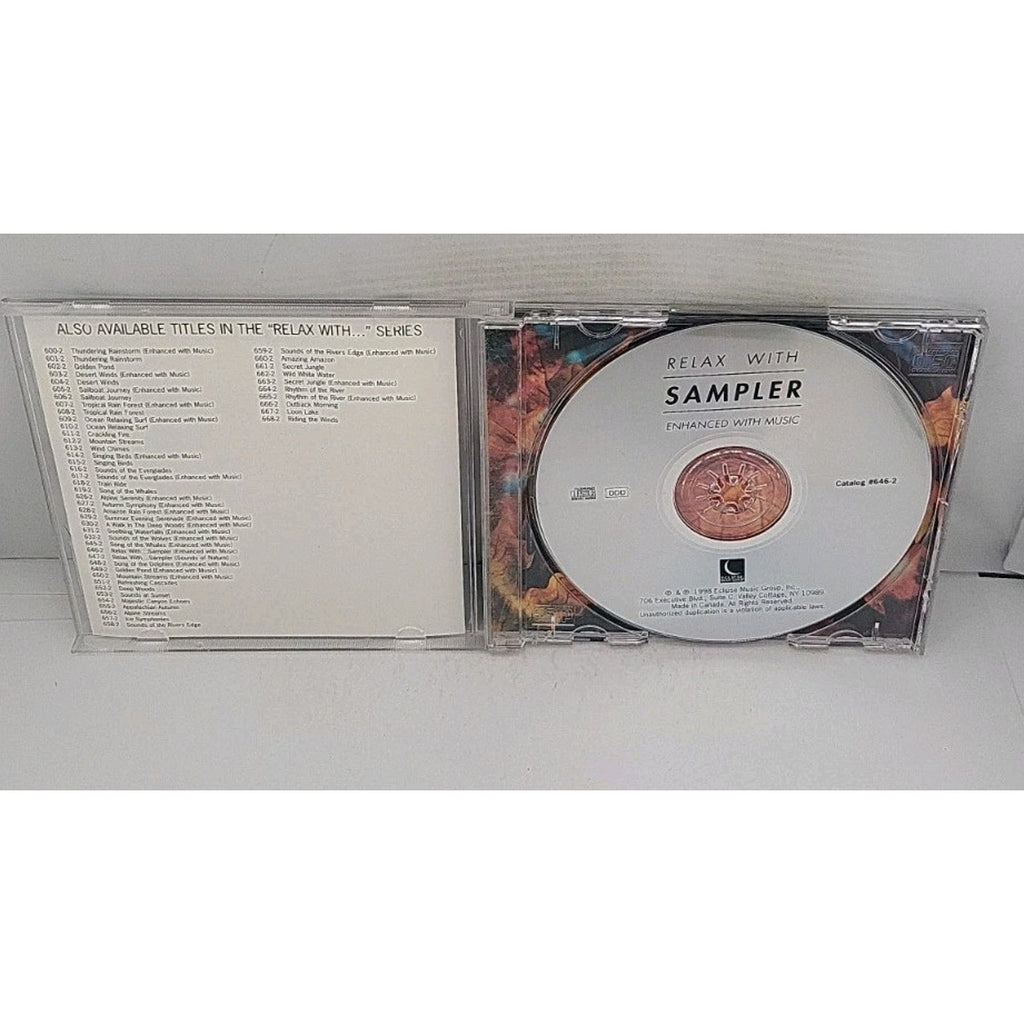 Relax With... Sampler (Enhanced With Music) CD