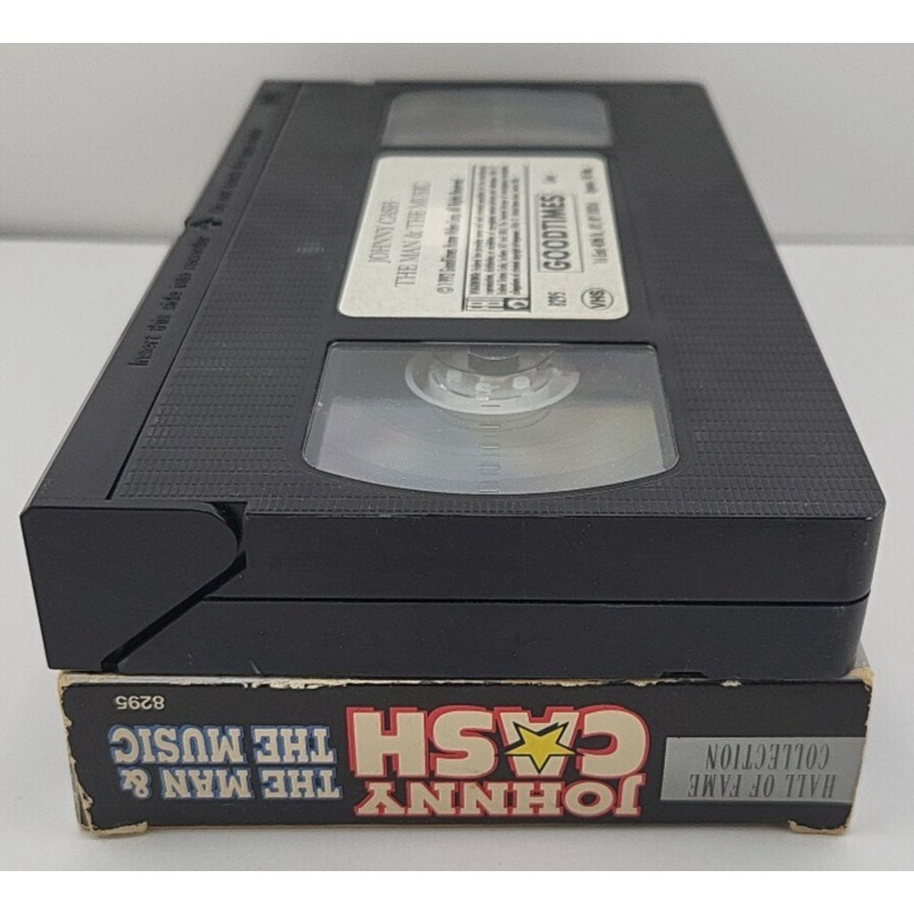 Johnny Cash The Man & The Music VHS 1992 Hall of Fame Collection GoodTimes Video