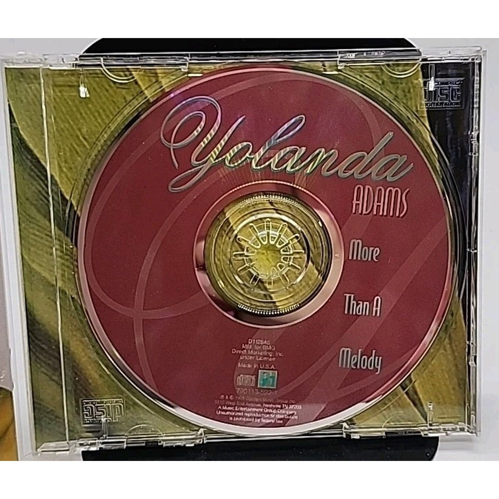 More Than a Melody by Yolanda Adams CD 1997