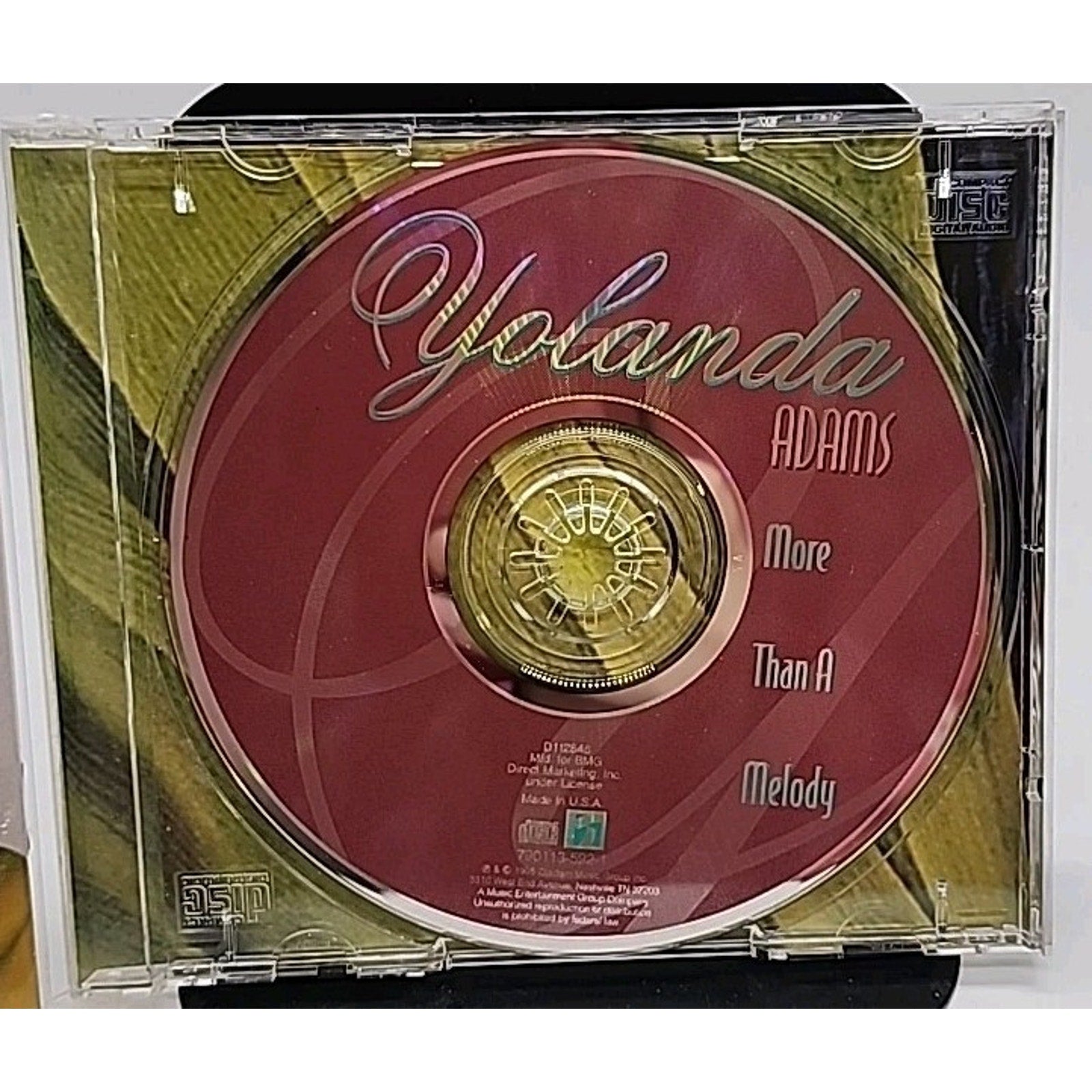 More Than a Melody by Yolanda Adams CD 1997