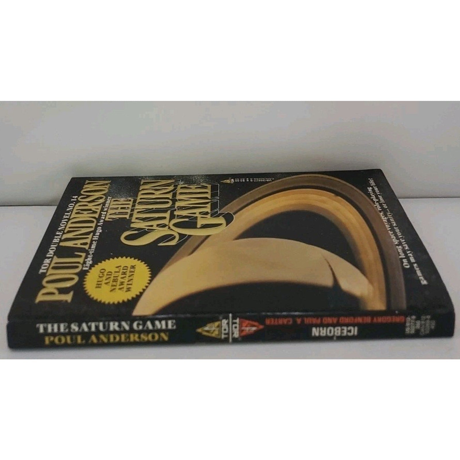 The Saturn Game By Poul Anderson & IceBorn By Gregory Benford Paperback